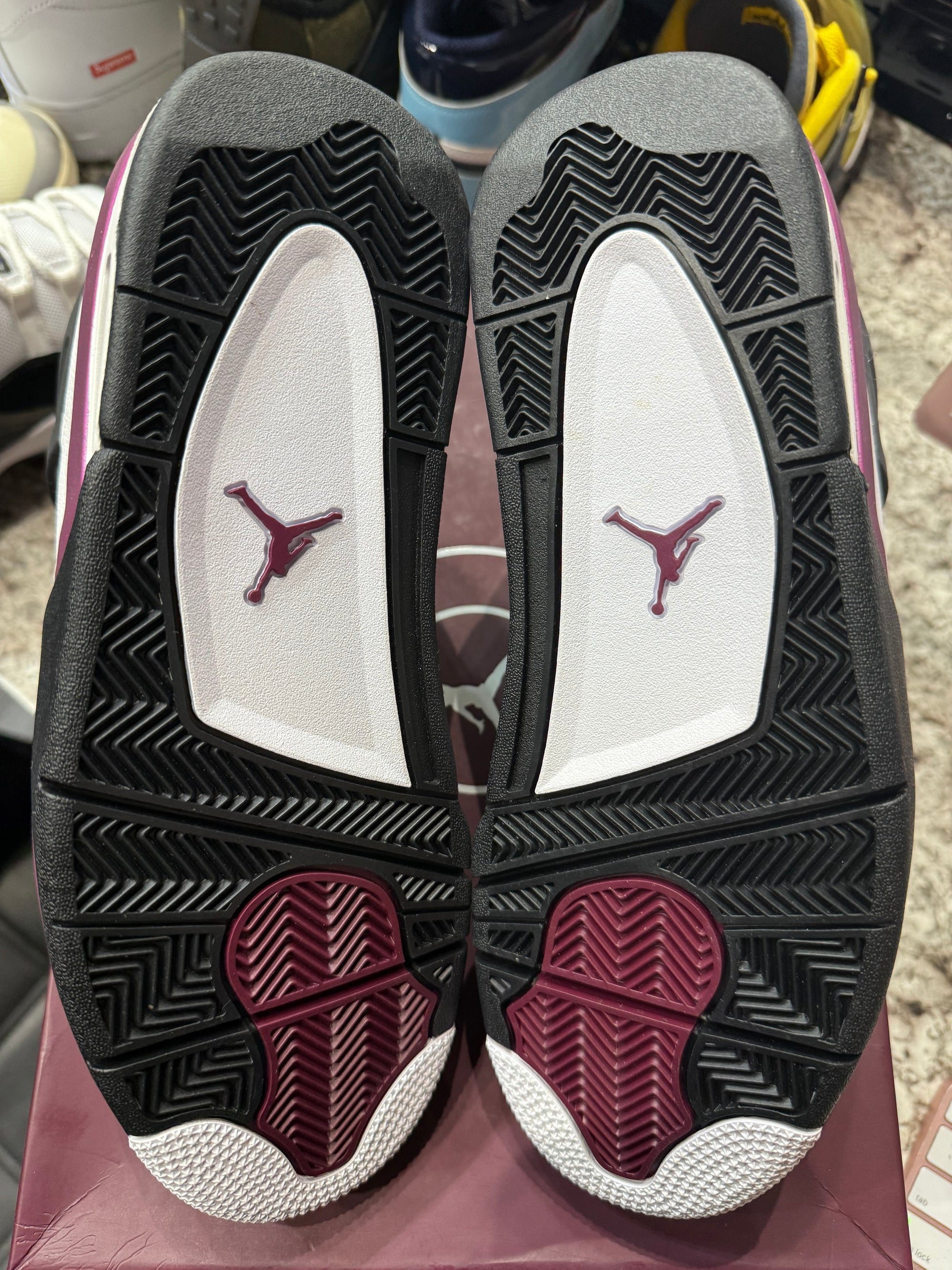 Jordan 4 Retro PSG Paris Saint-Germain (DAMAGED SHOE) (SLIGHT YELLOWING)