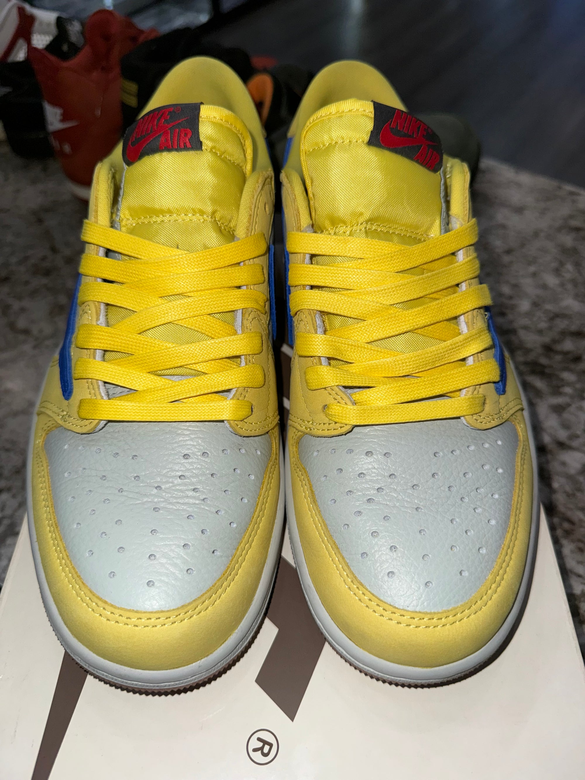 Jordan 1 Retro Low OG SP Travis Scott Canary (Women's)