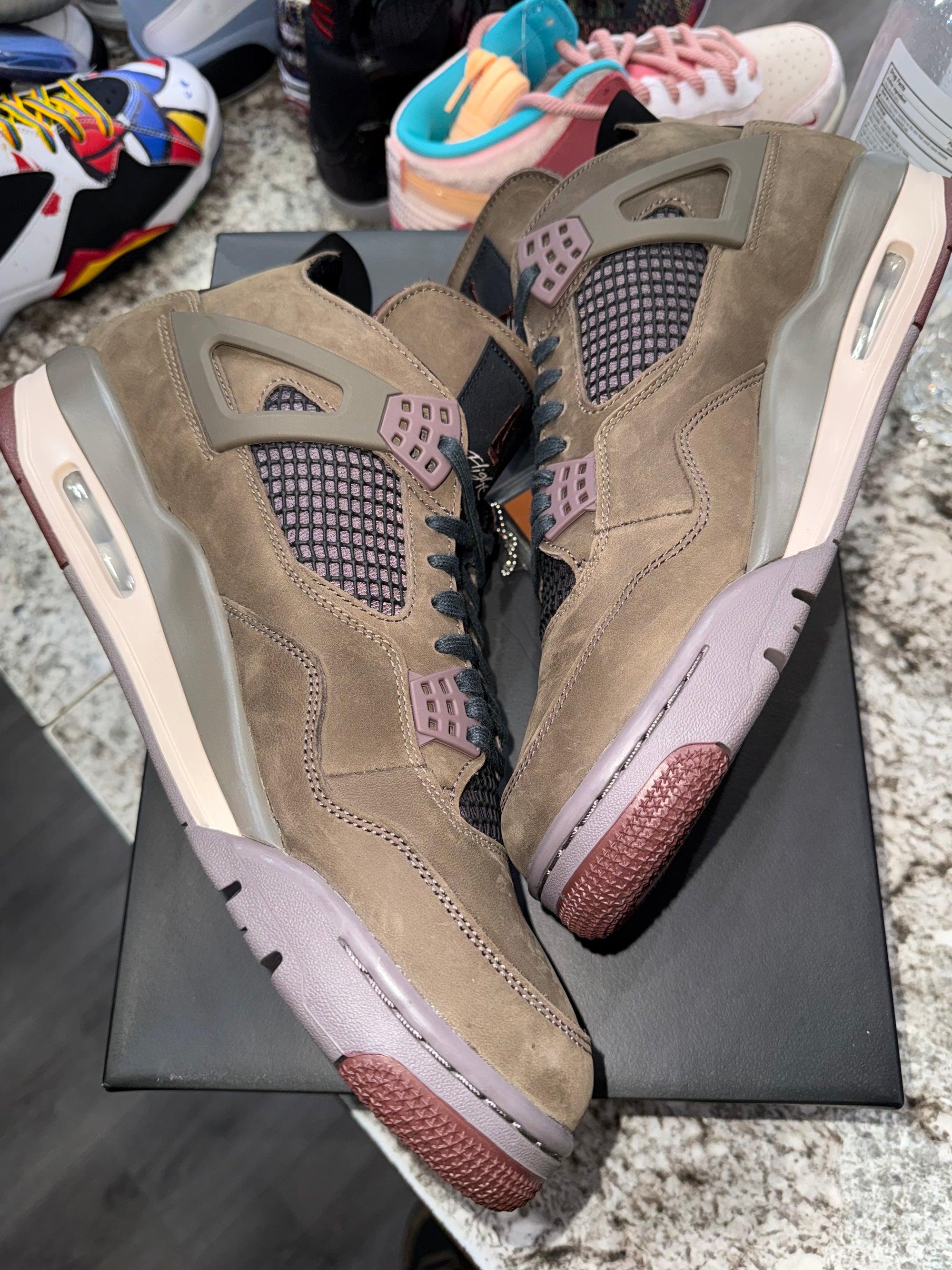 Jordan 4 Retro SP A Ma Maniére Dark Mocha