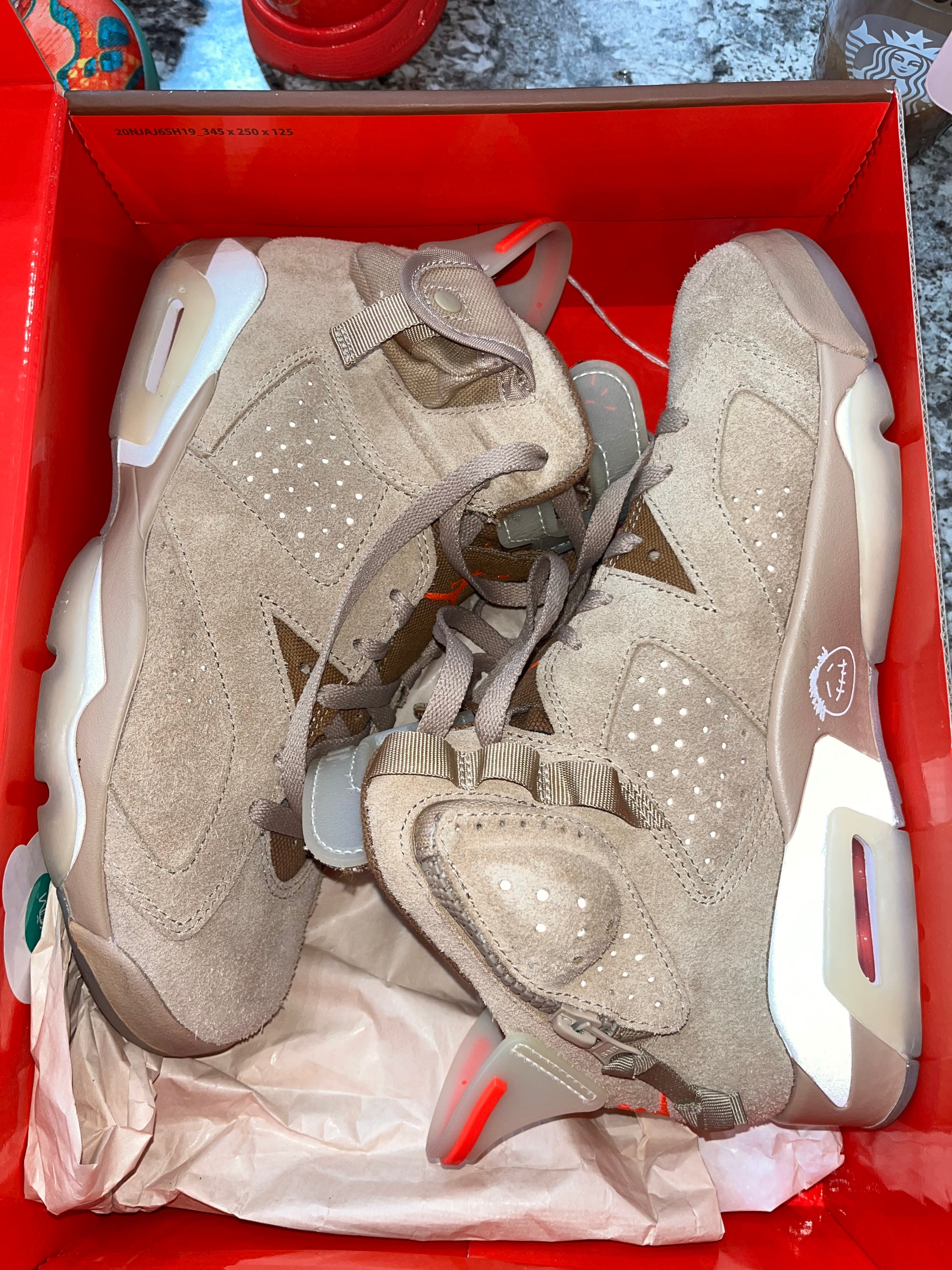 Jordan 6 Retro Travis Scott British Khaki