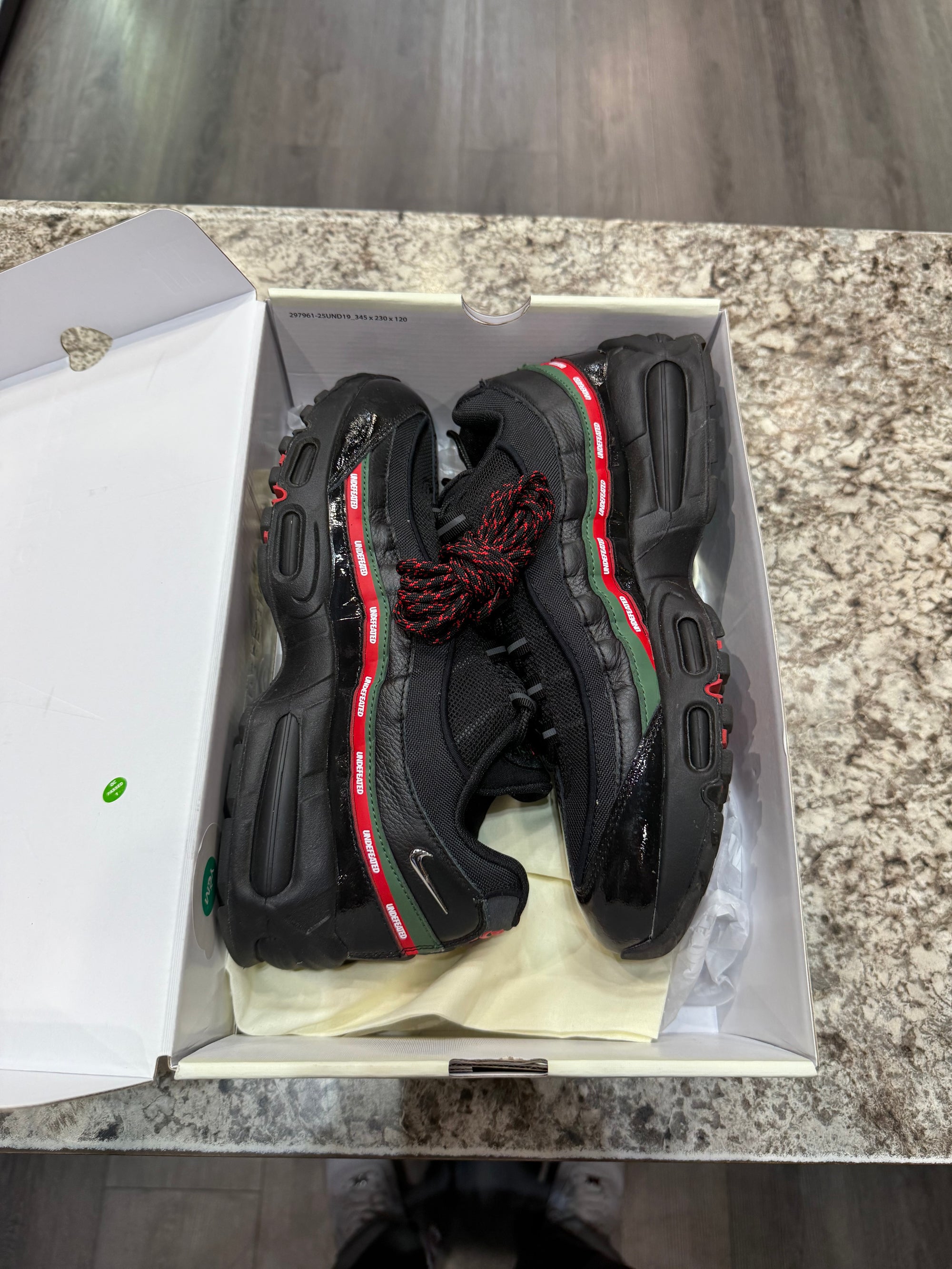 Nike Air Max 95 SP Undefeated Black