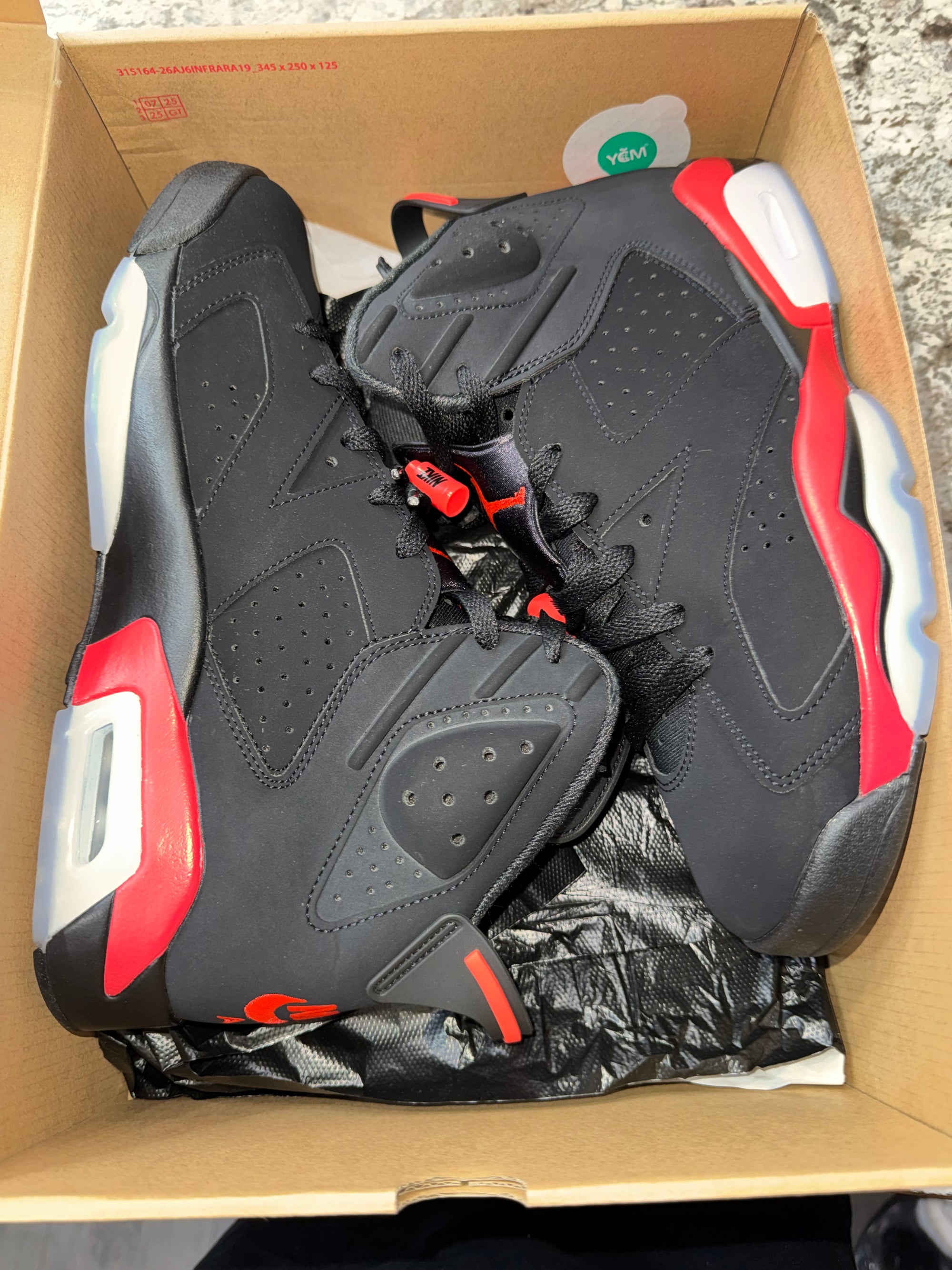Jordan 6 Retro Infrared Salesman
