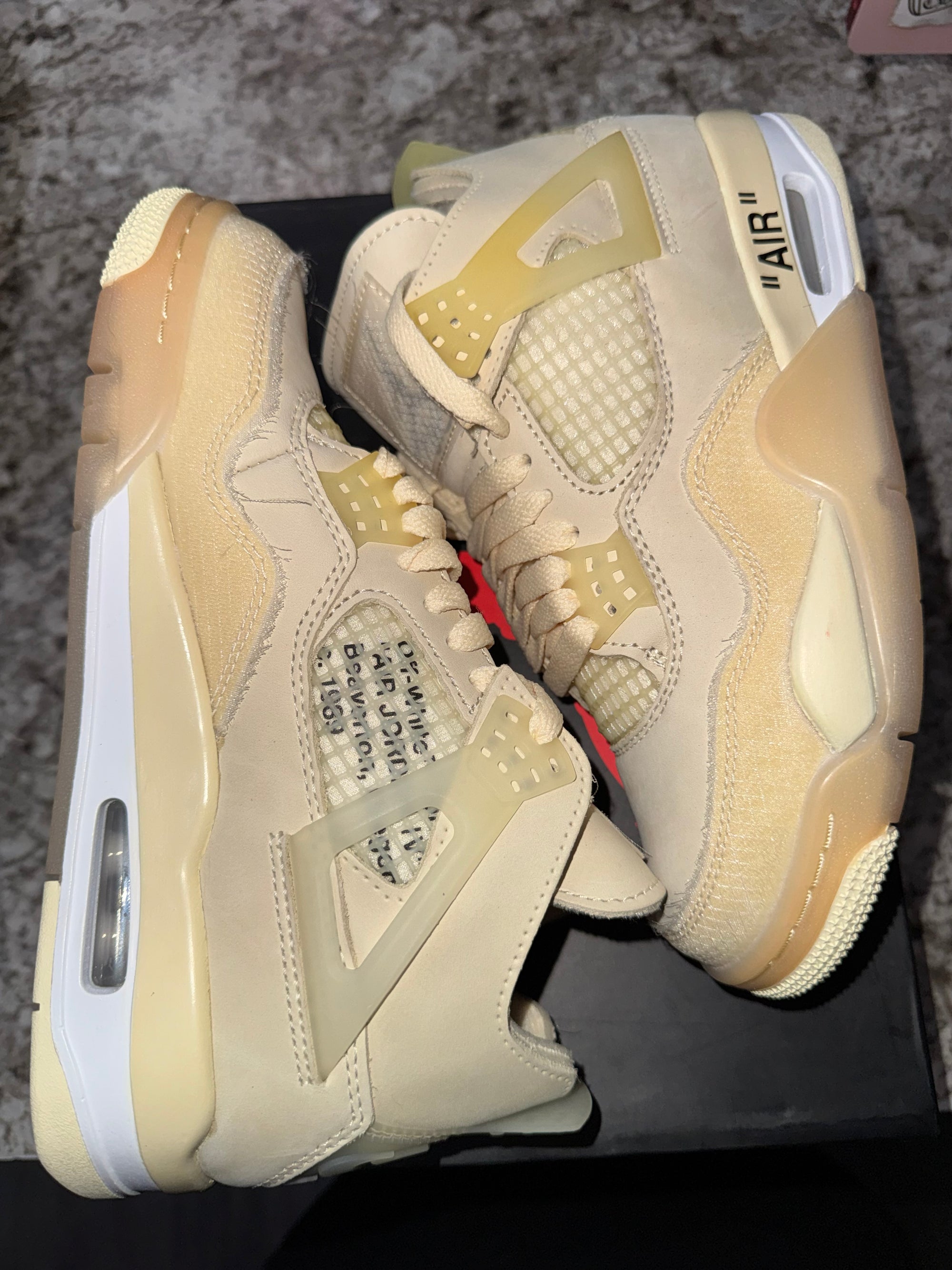 Jordan 4 Retro Off-White Sail (Women's)