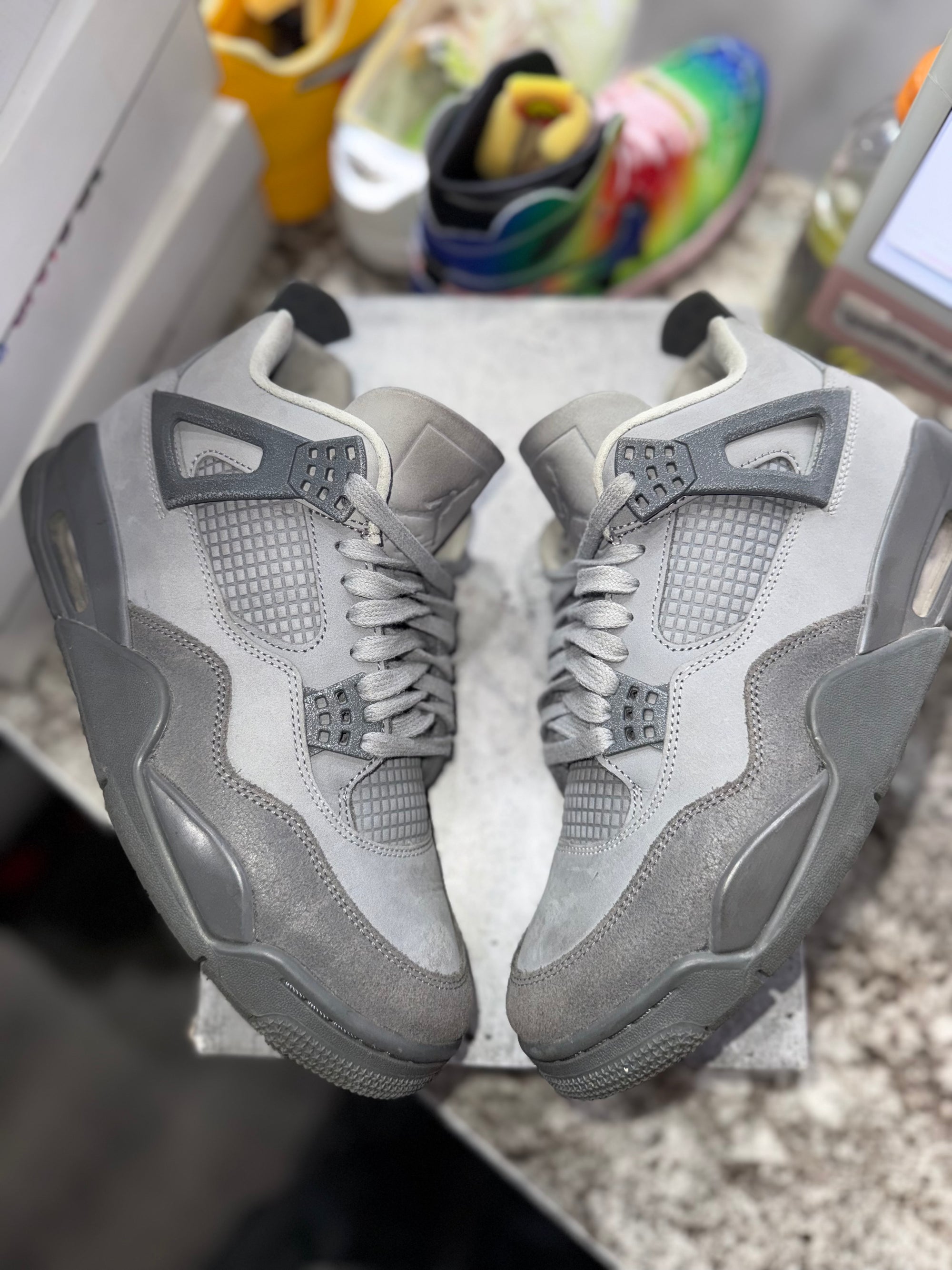Jordan 4 Retro SE Paris Olympics Wet Cement