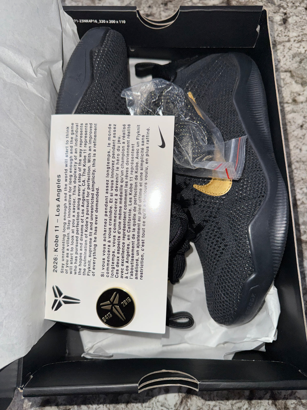 Nike Kobe 11 Elite Low Protro Fade to Black (2026)