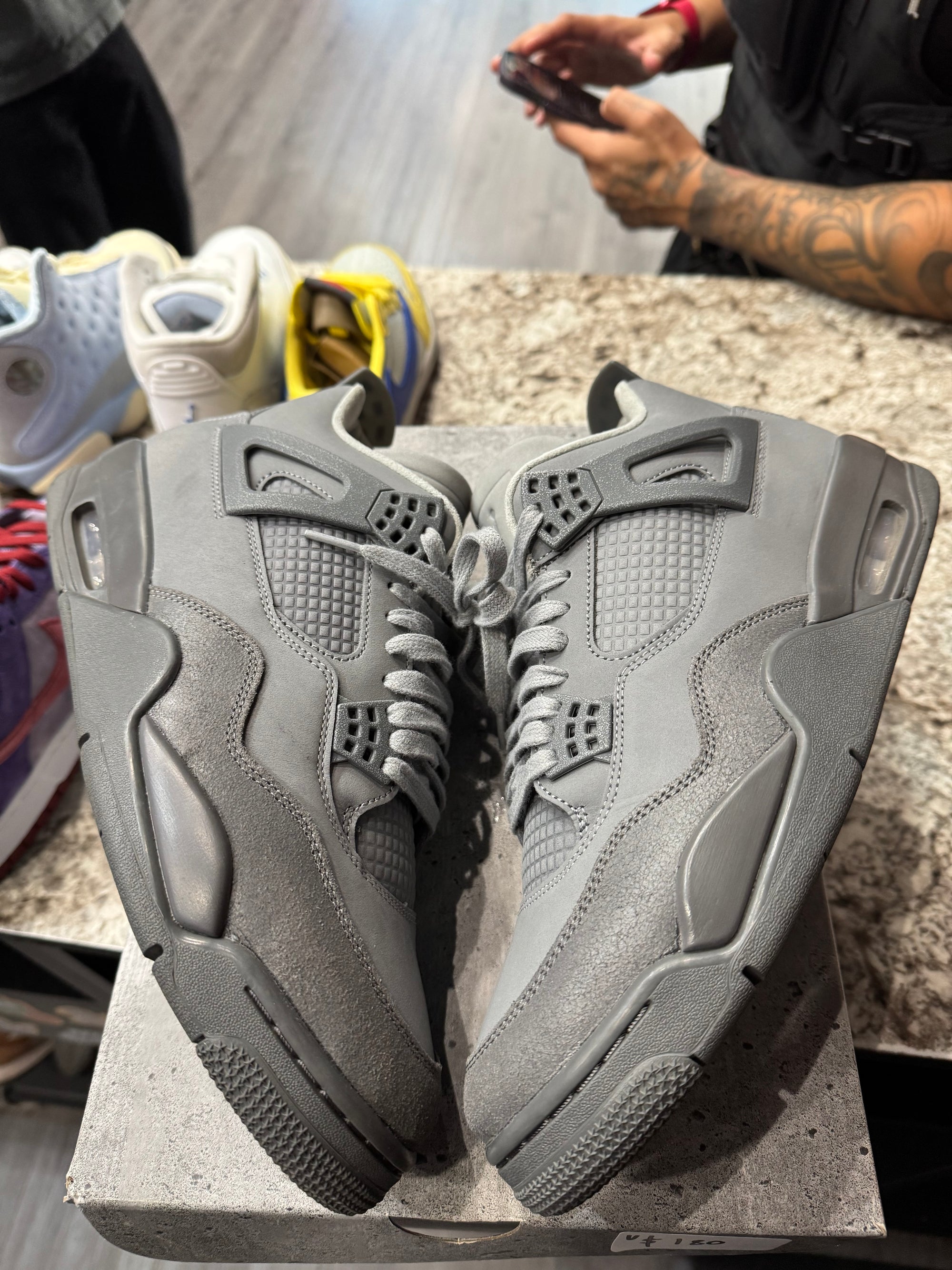 Jordan 4 Retro SE Paris Olympics Wet Cement