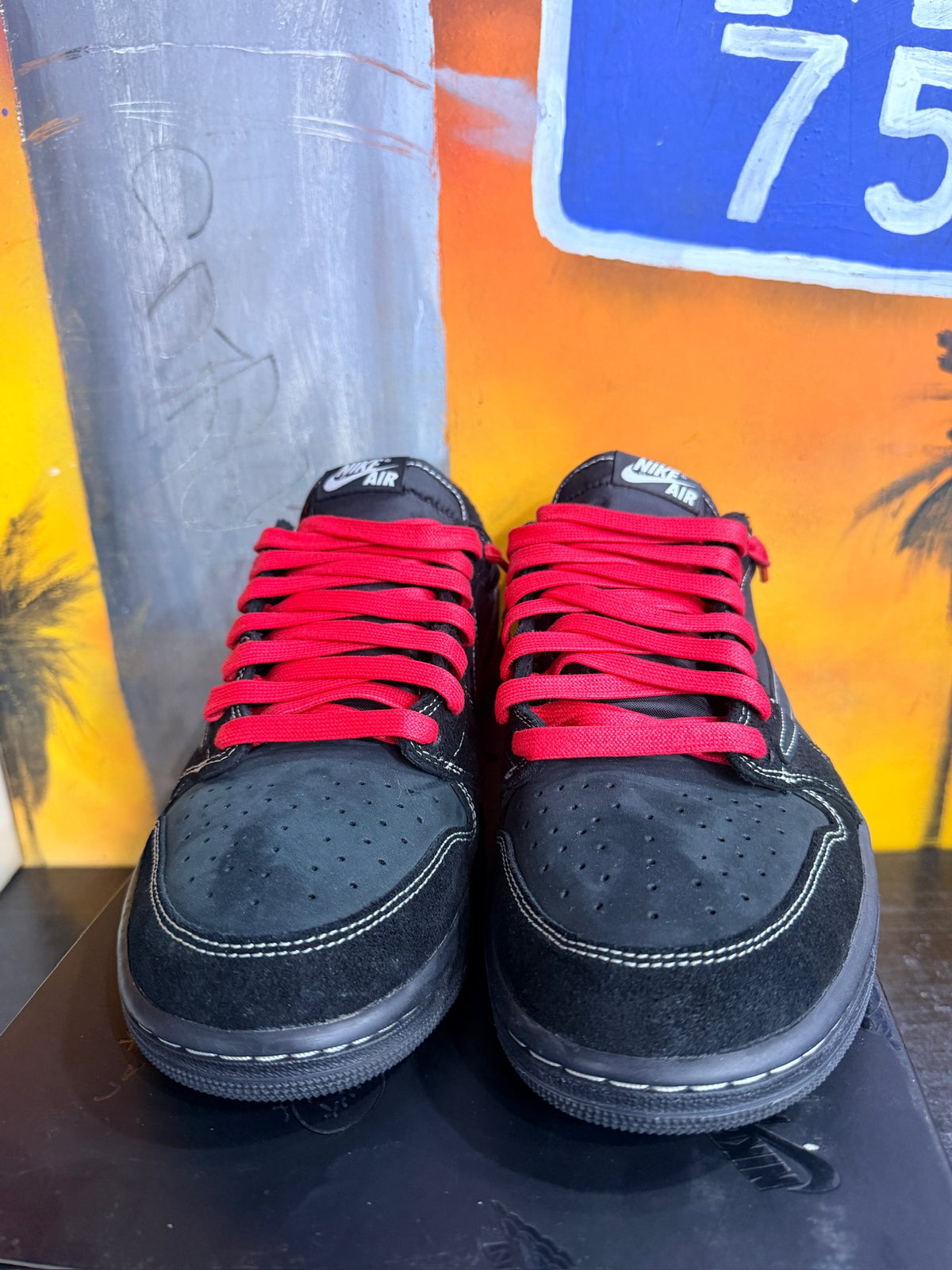 Jordan 1 Retro Low OG SP Travis Scott Black Phantom