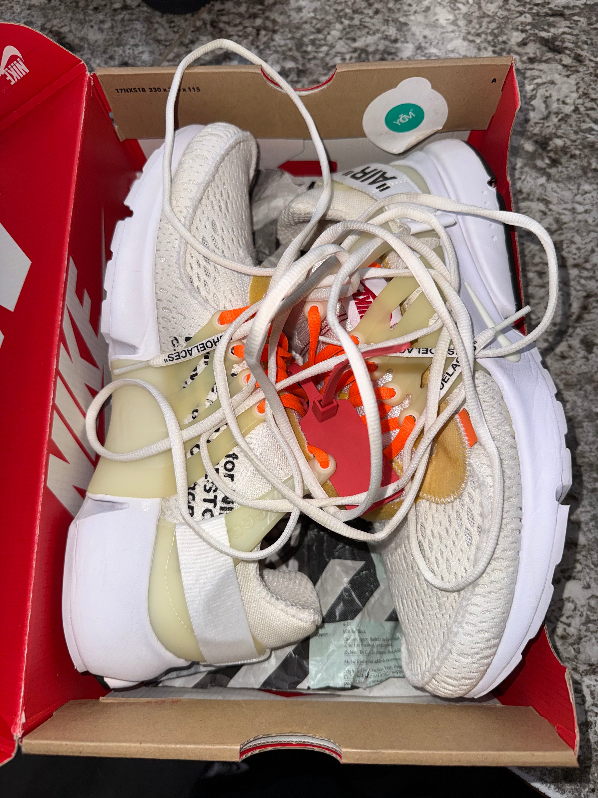 Nike Air Presto Off-White White (2018)