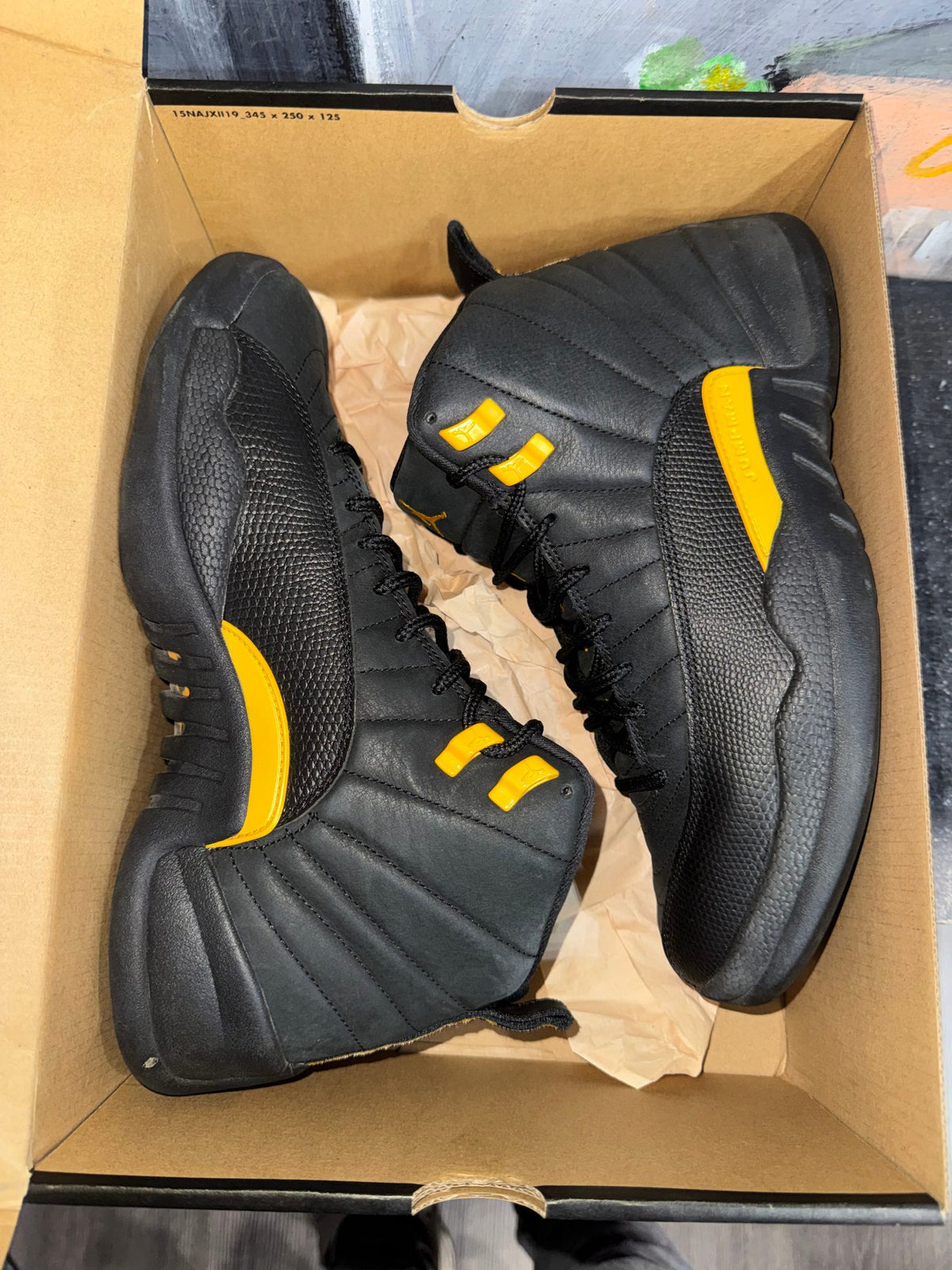 Jordan 12 Retro Black Taxi