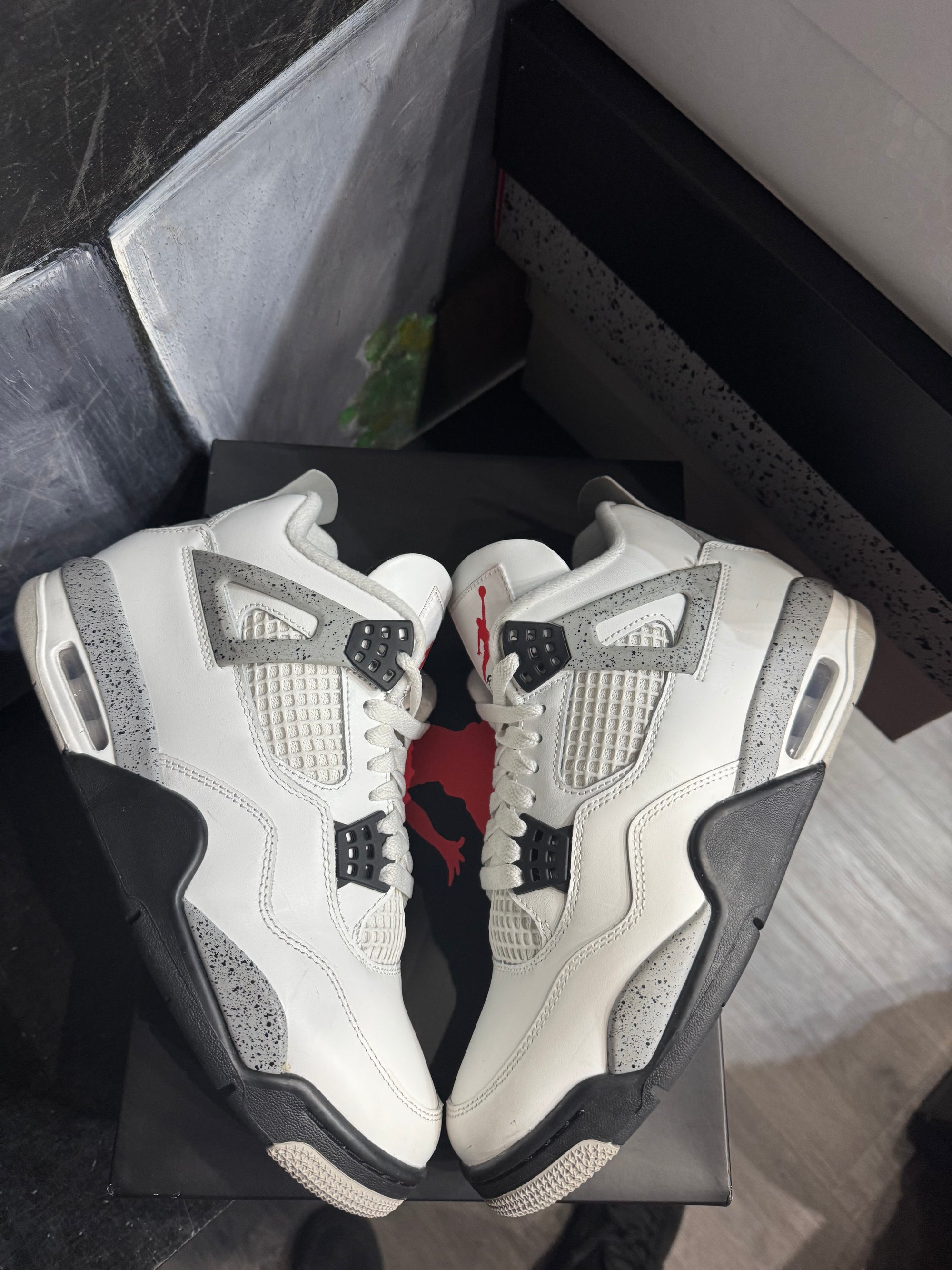 Jordan 4 Retro White Cement (2025)