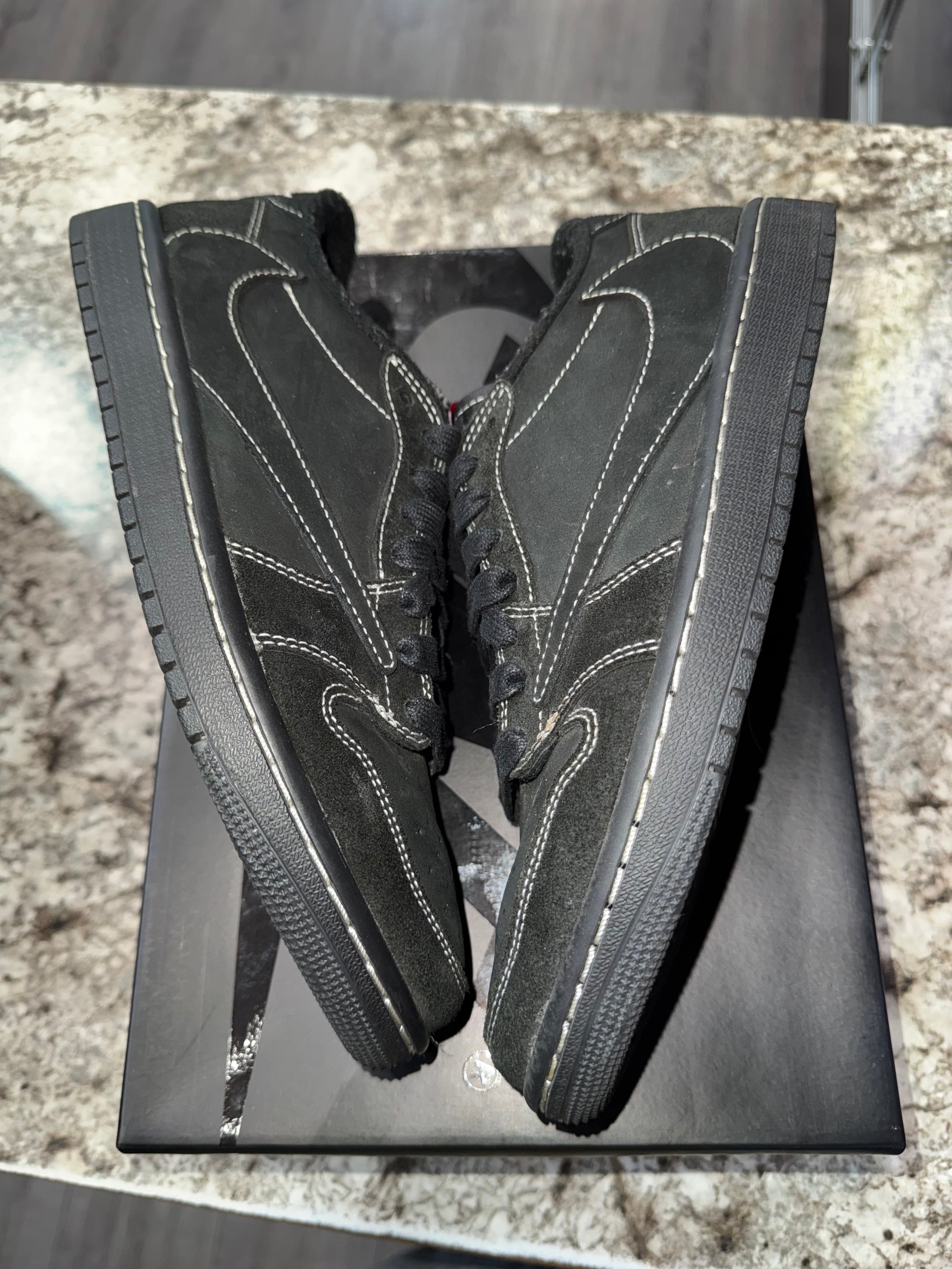 Jordan 1 Retro Low OG SP Travis Scott Black Phantom