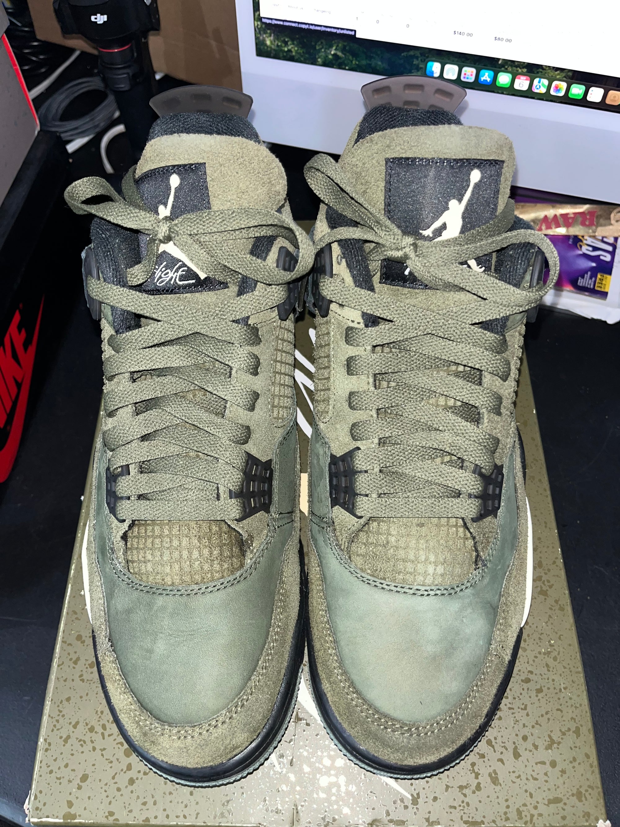 Jordan 4 Retro SE Craft Medium Olive