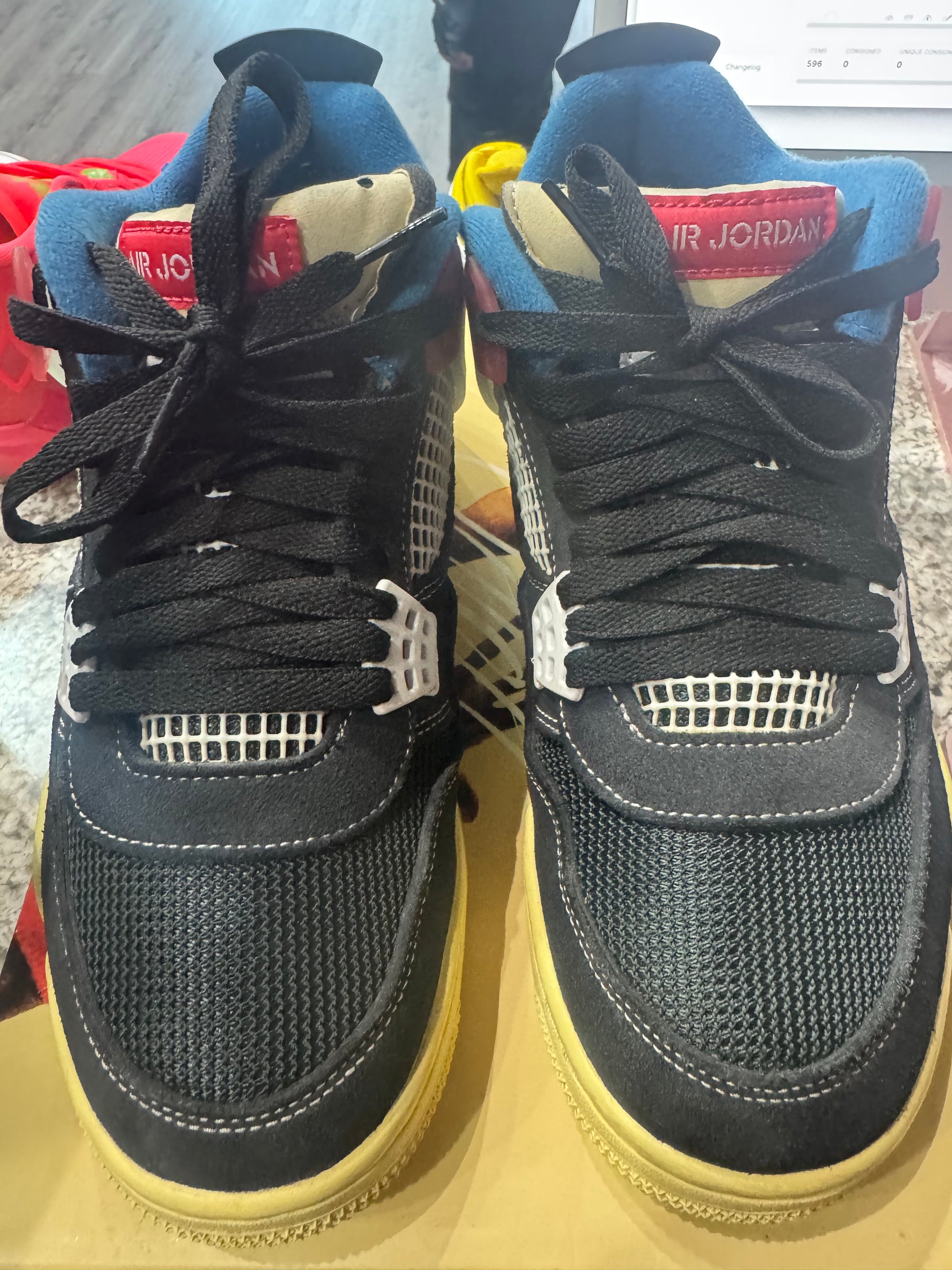 Jordan 4 Retro Union Off Noir