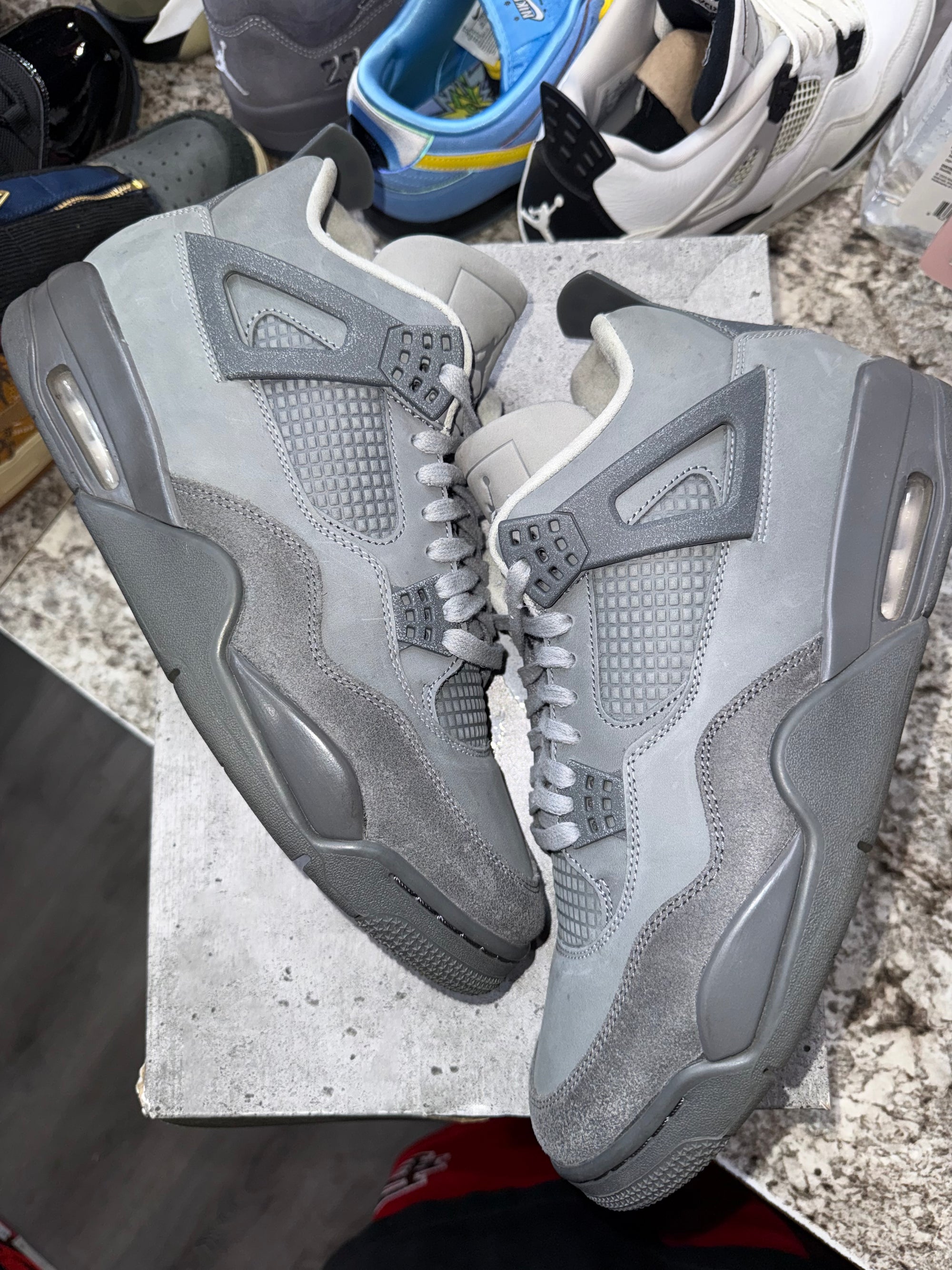 Jordan 4 Retro SE Paris Olympics Wet Cement