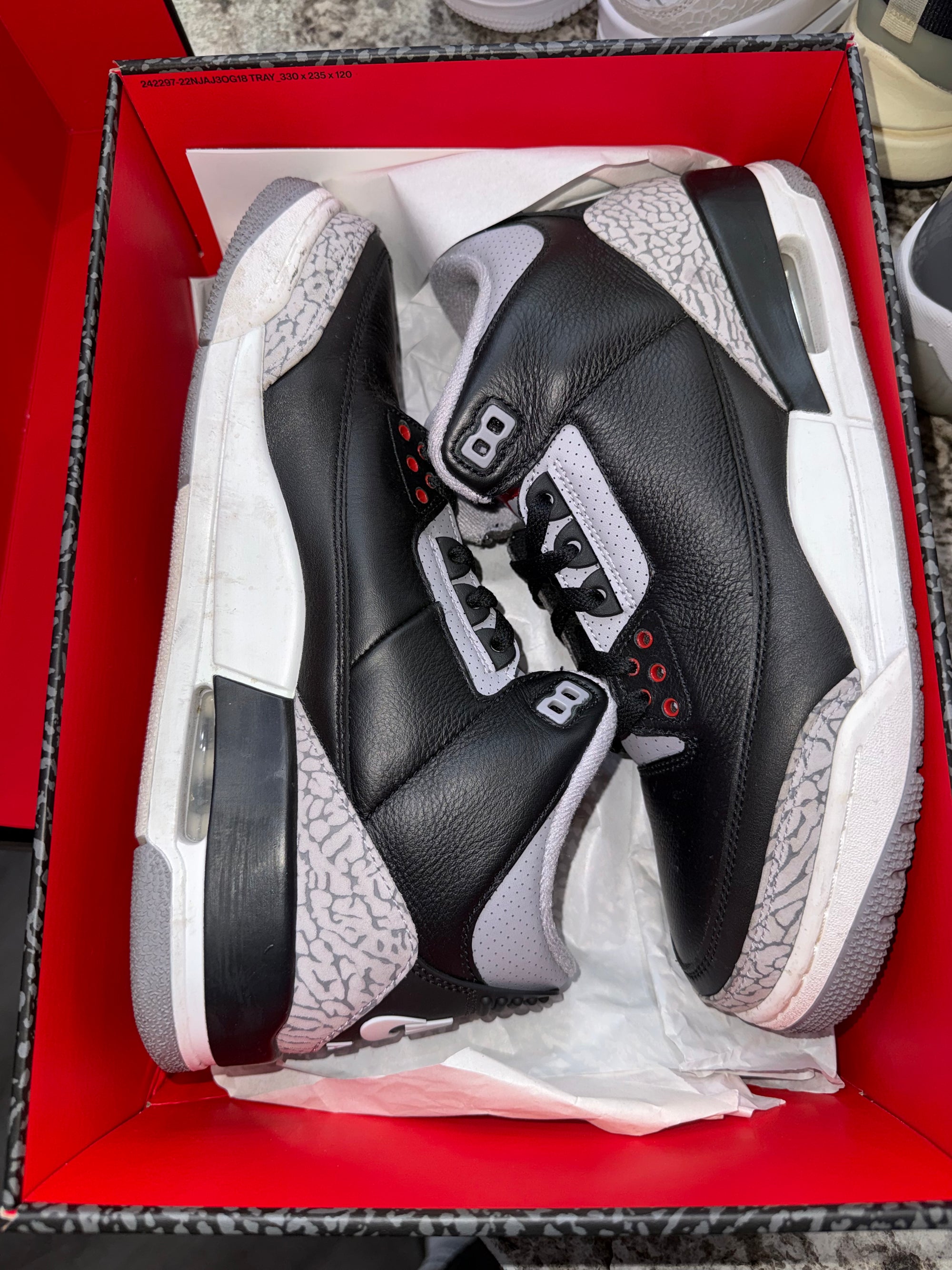 Jordan 3 Retro OG Black Cement (2024)