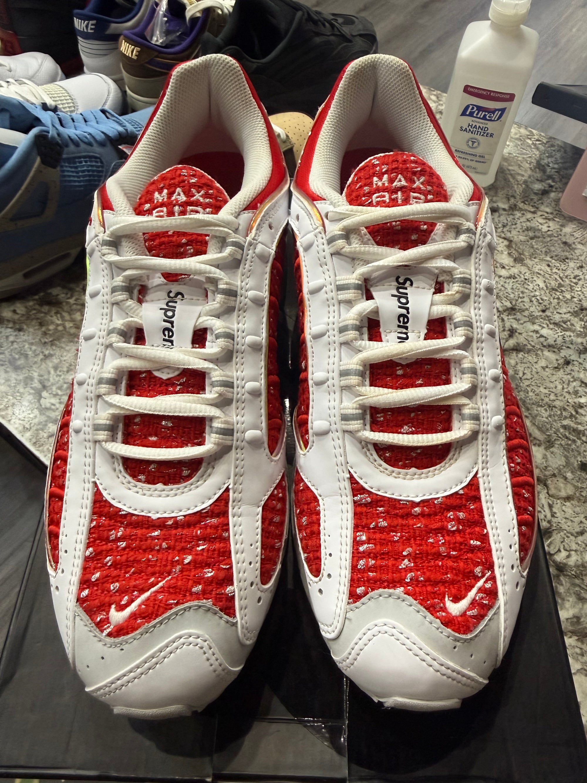 Nike Air Max Tailwind 4 Supreme White (YARD SALE)