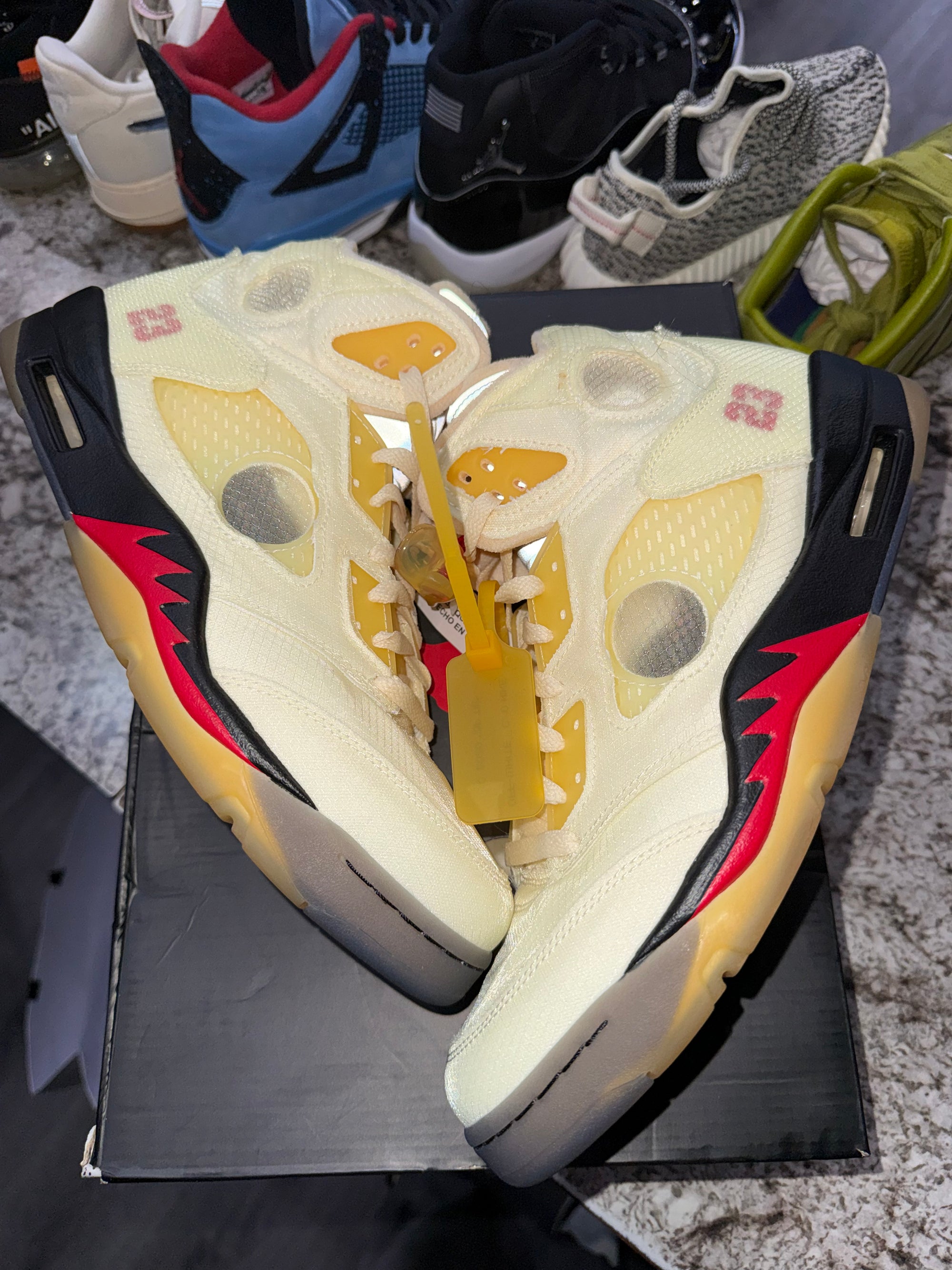 Jordan 5 Retro Off-White Sail