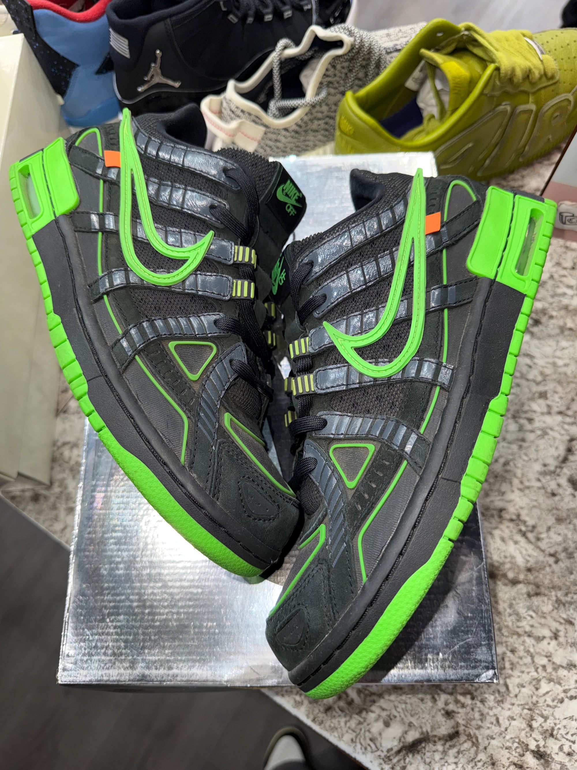 Nike Air Rubber Dunk Off-White Green Strike