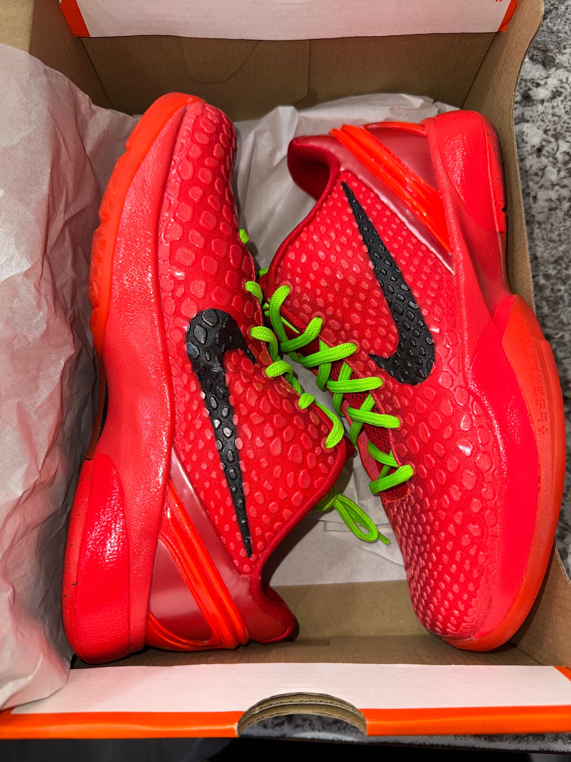 Nike Kobe 6 Protro Reverse Grinch (GS)