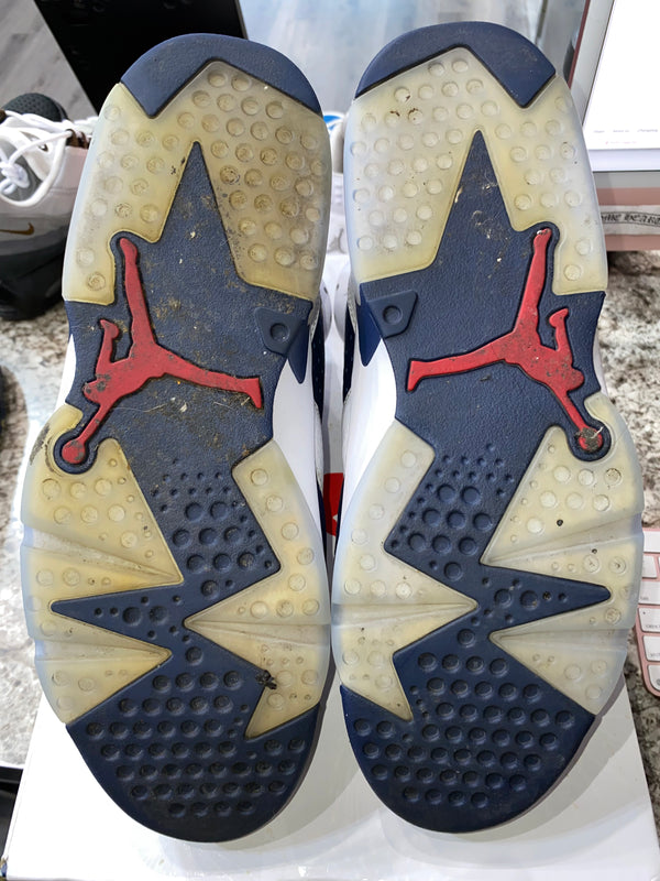 Jordan 6 Retro Olympic (2024) (DAMAGED BOX)