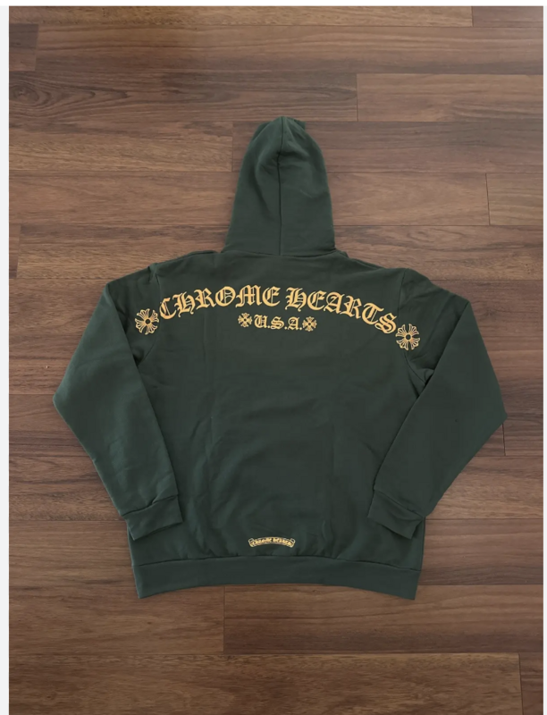 Chrome Hearts Green/Yellow Hoodie