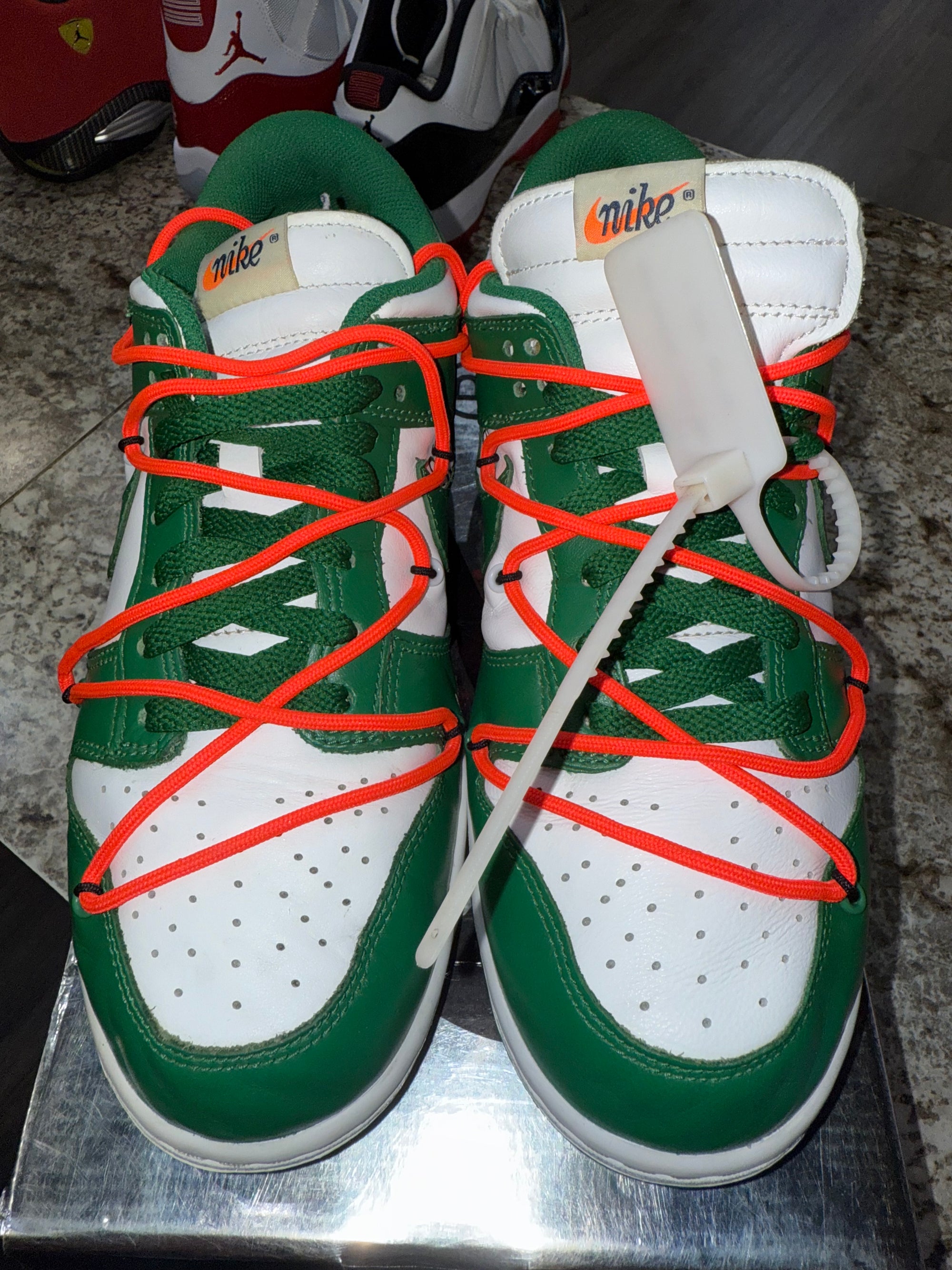 Nike Dunk Low Off-White Pine Green