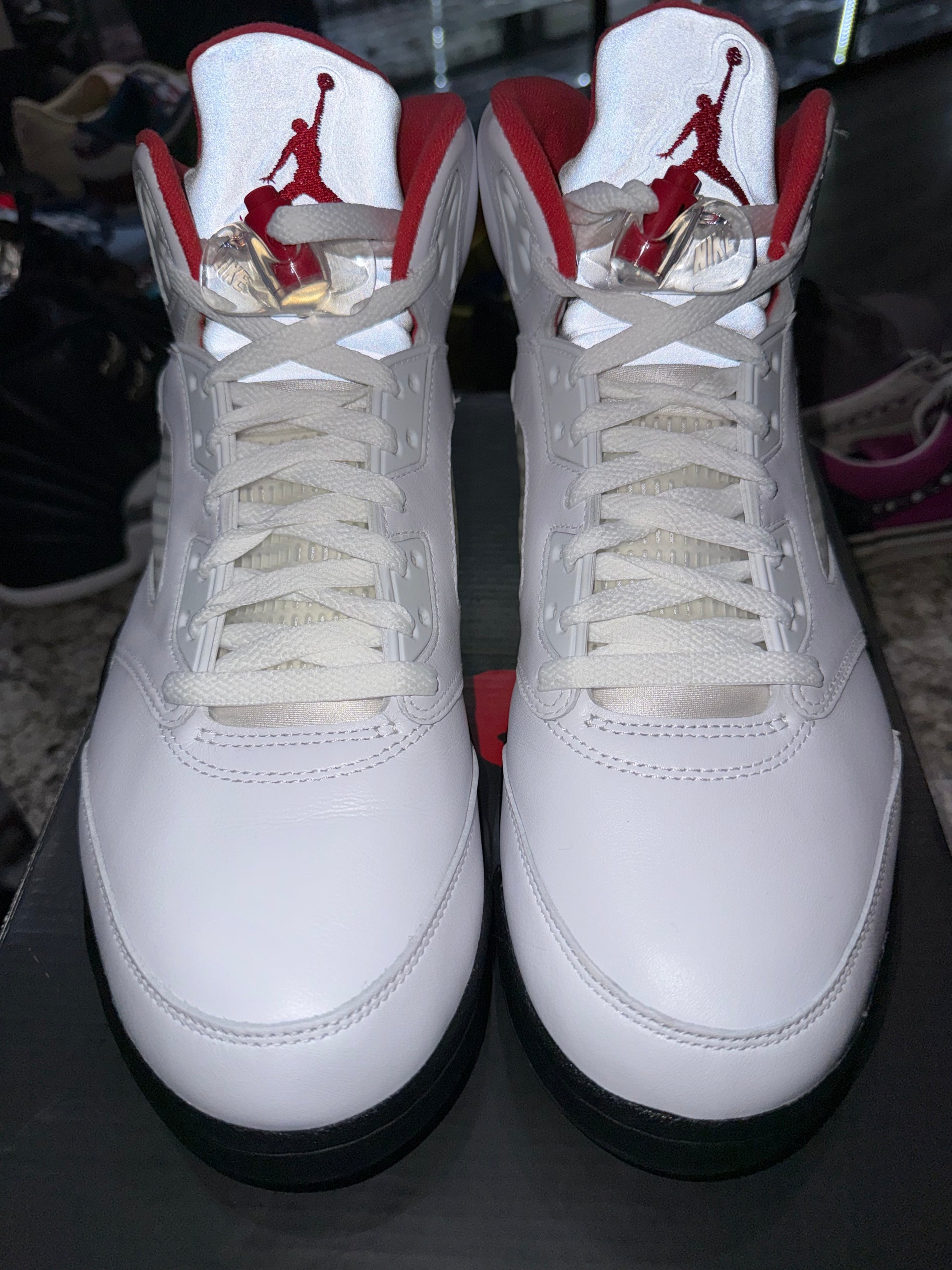 Jordan 5 Retro Fire Red Silver Tongue (2020)