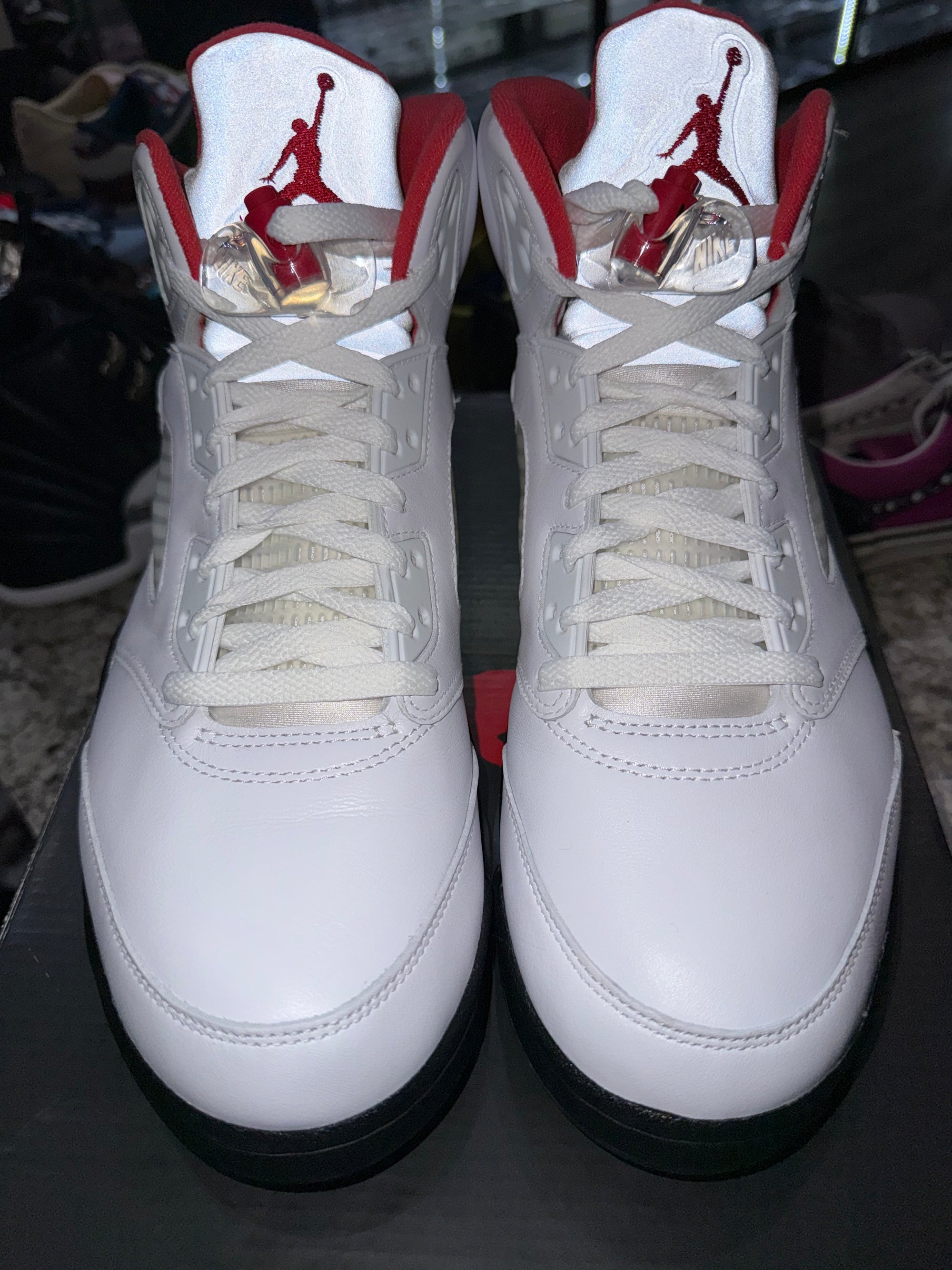 Jordan 5 Retro Fire Red Silver Tongue (2020)