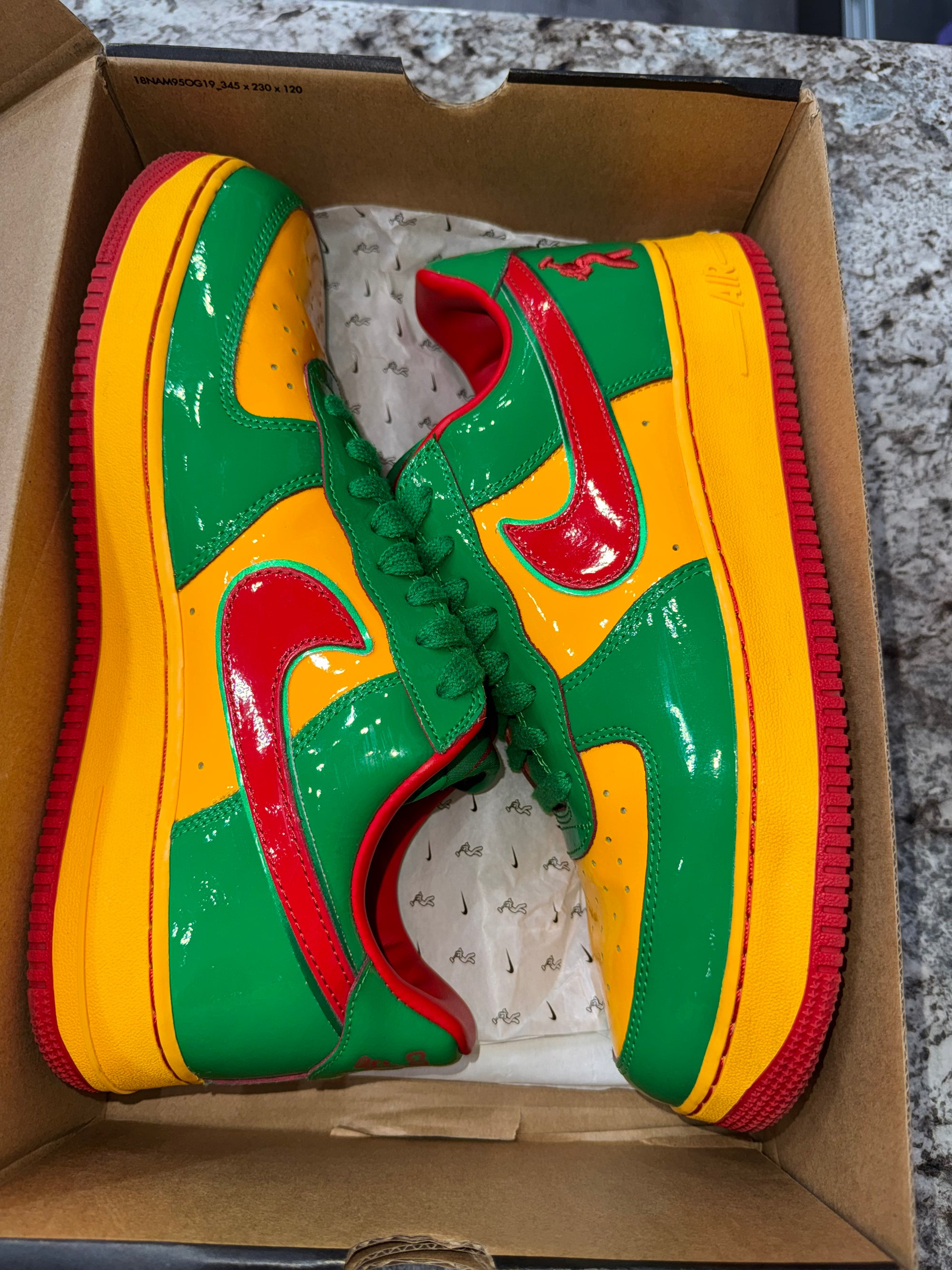Nike Air Force 1 Low Lil Yachty Concrete Boys Lucky Green