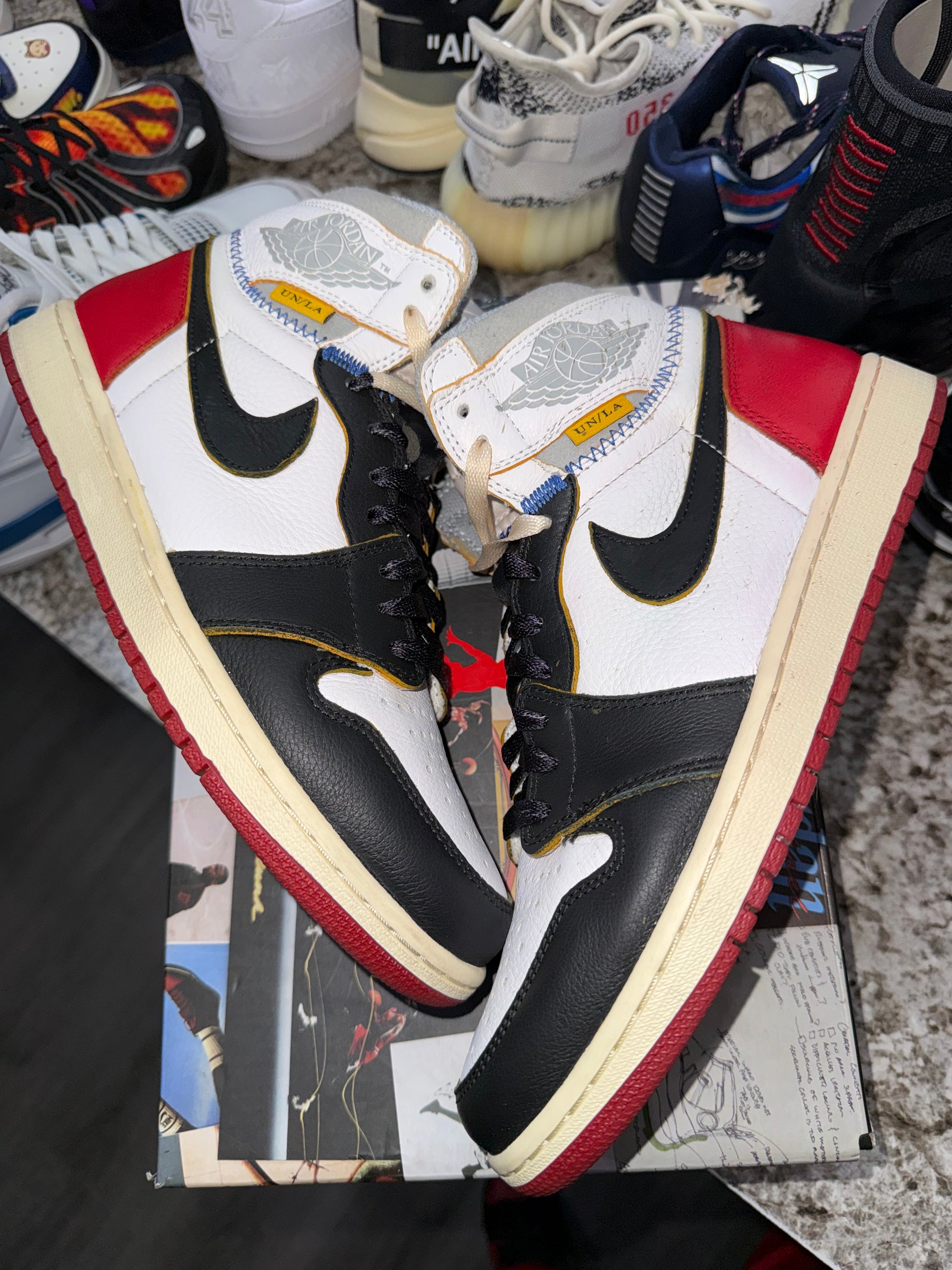 Jordan 1 Retro High Union Los Angeles Black Toe