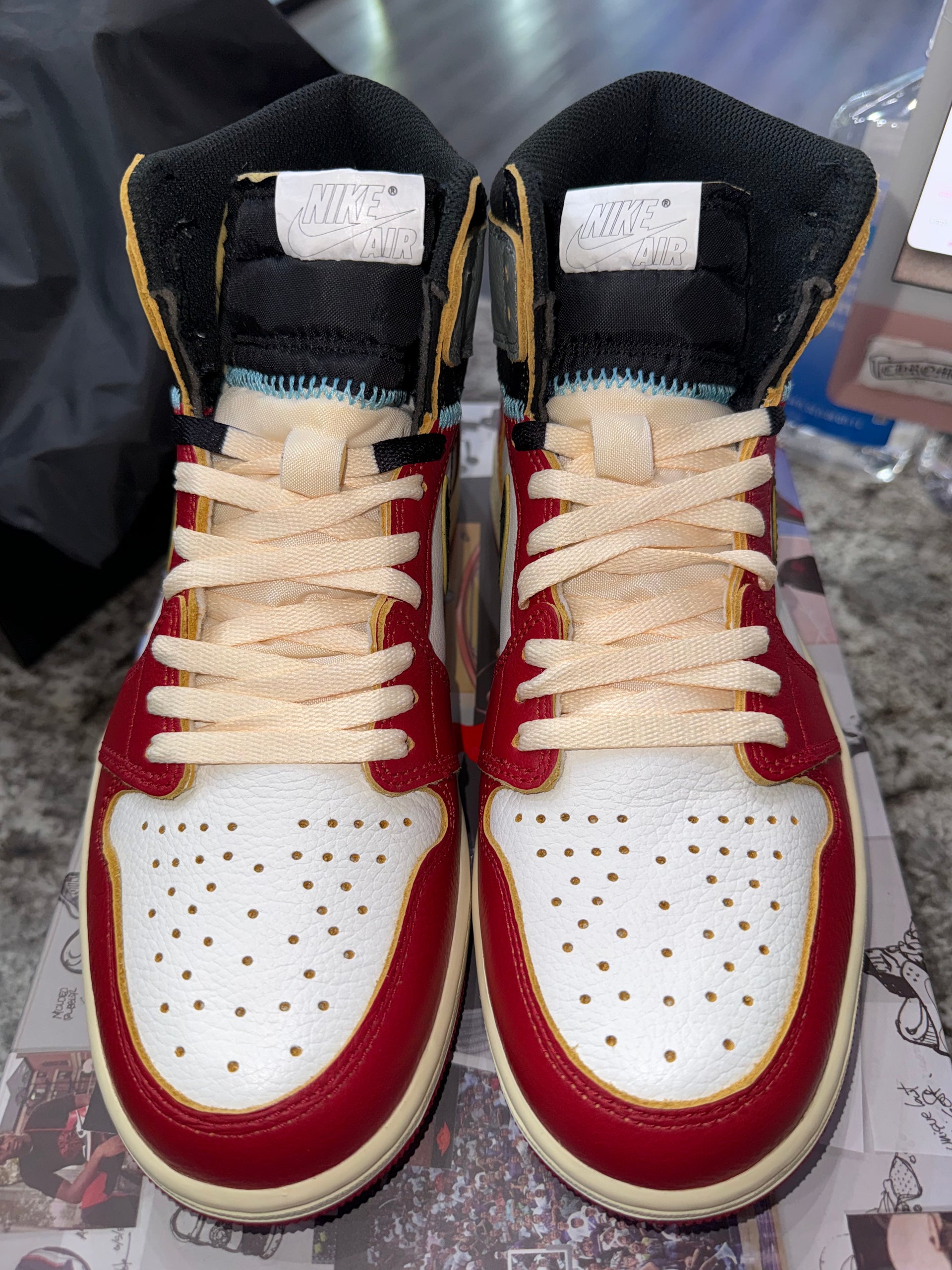 Jordan 1 Retro High OG SP Union LA Chicago Shadow