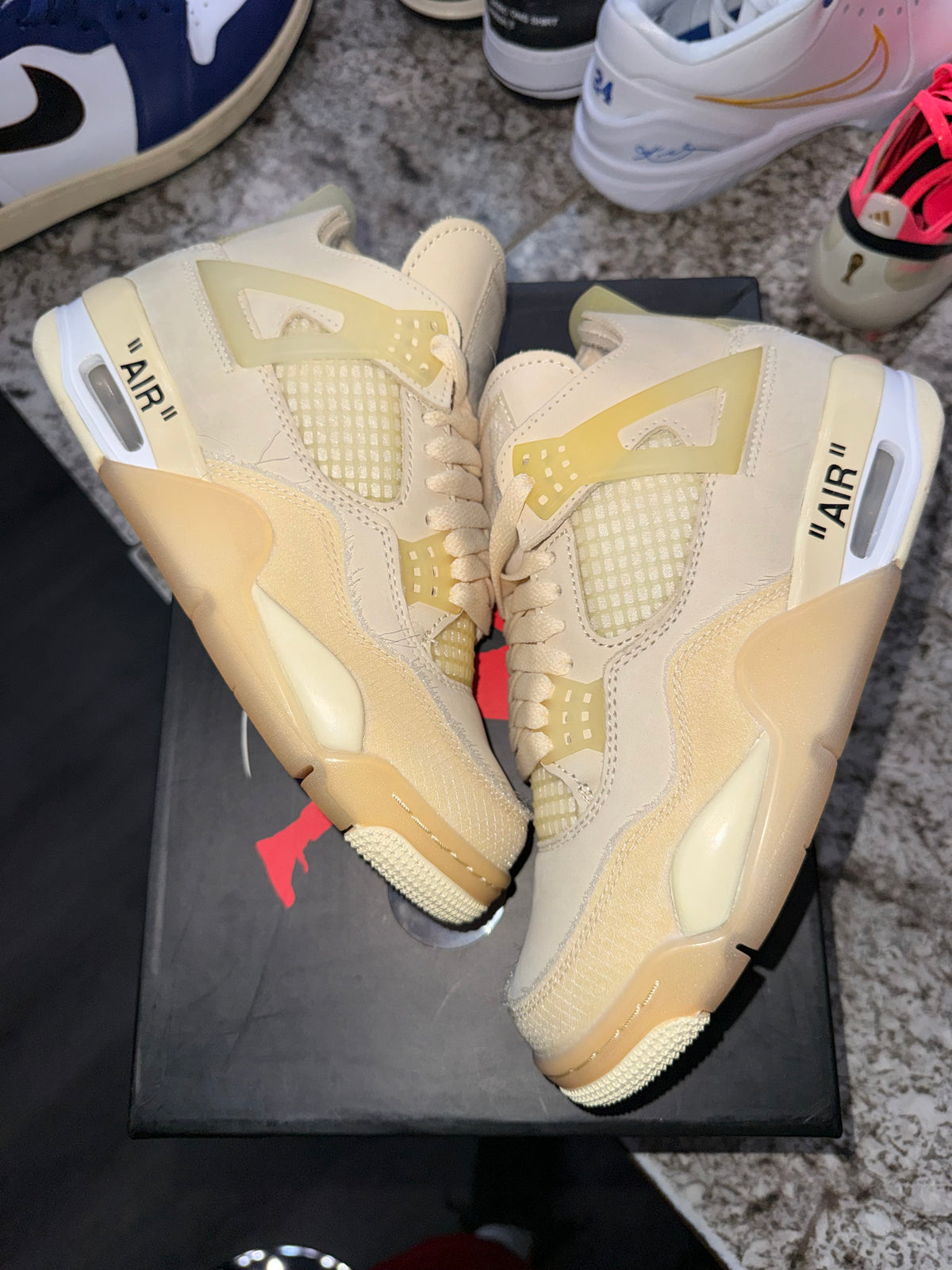 Jordan 4 Retro Off-White Sail (Women's)