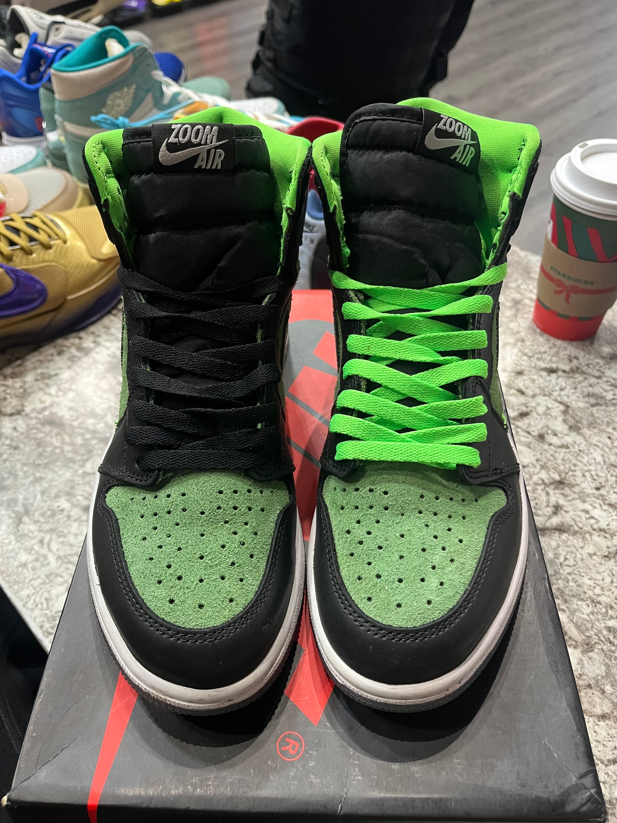 Jordan 1 Retro High Zoom Zen Green