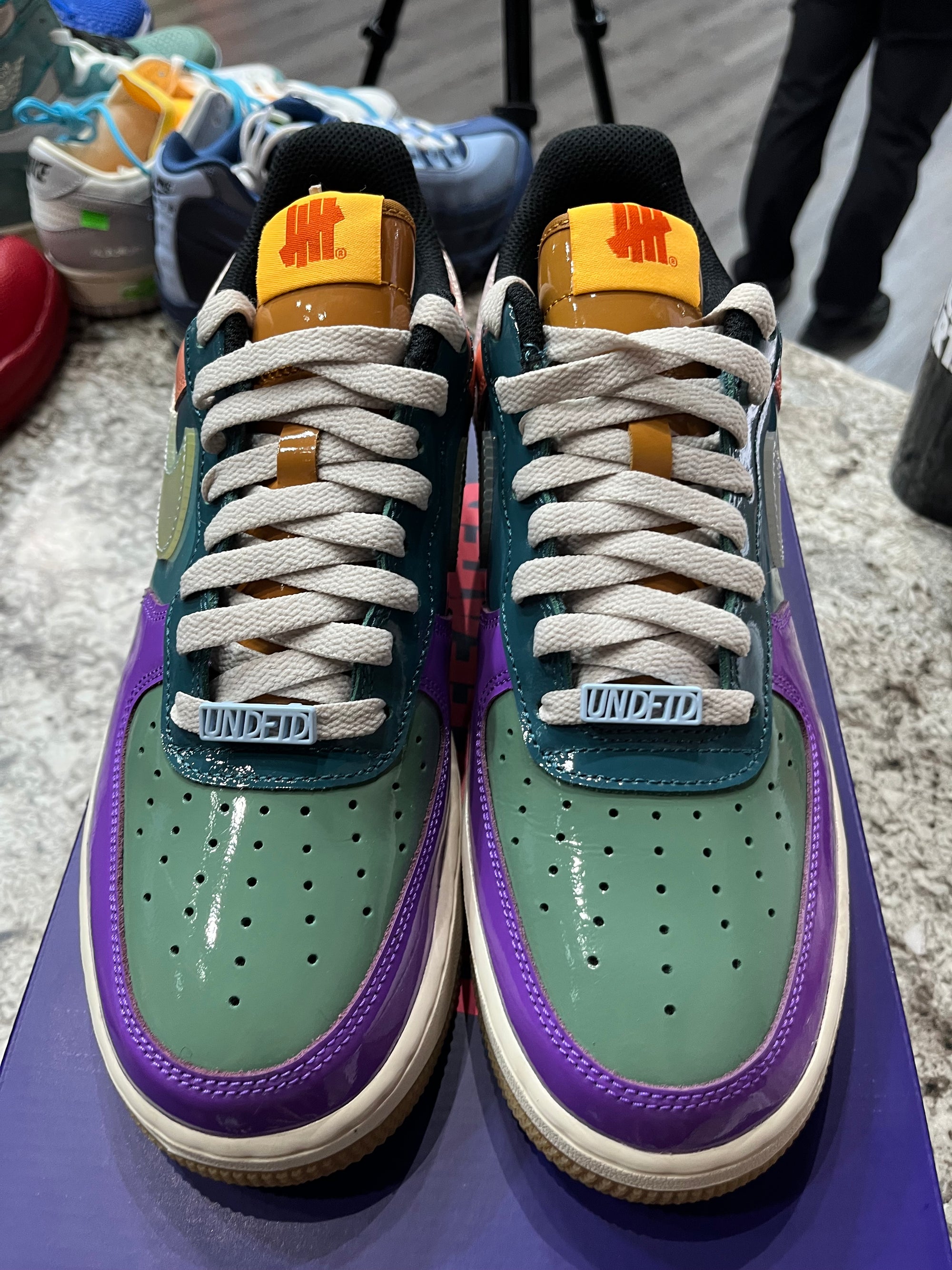 Nike Air Force 1 Low SP Undefeated Multi-Patent Wild Berry