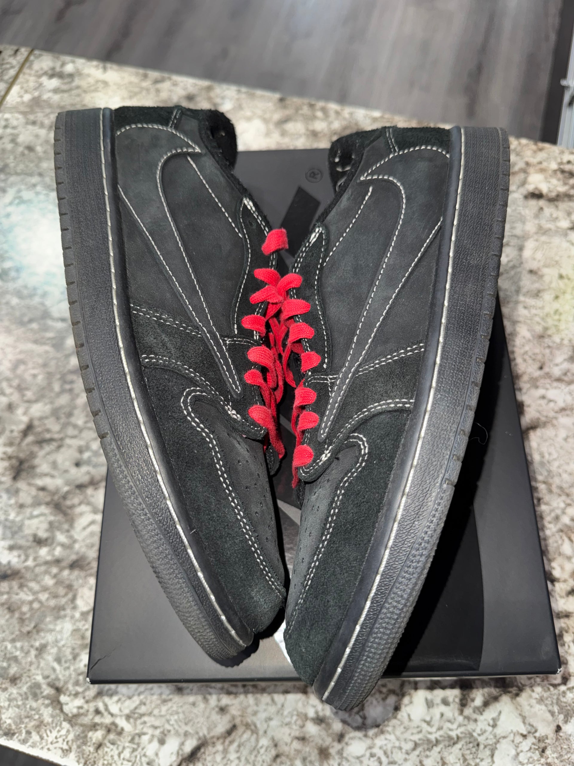 Jordan 1 Retro Low OG SP Travis Scott Black Phantom