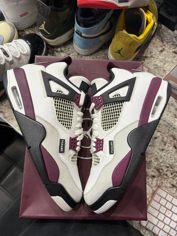Jordan 4 Retro PSG Paris Saint-Germain (DAMAGED SHOE) (SLIGHT YELLOWING)