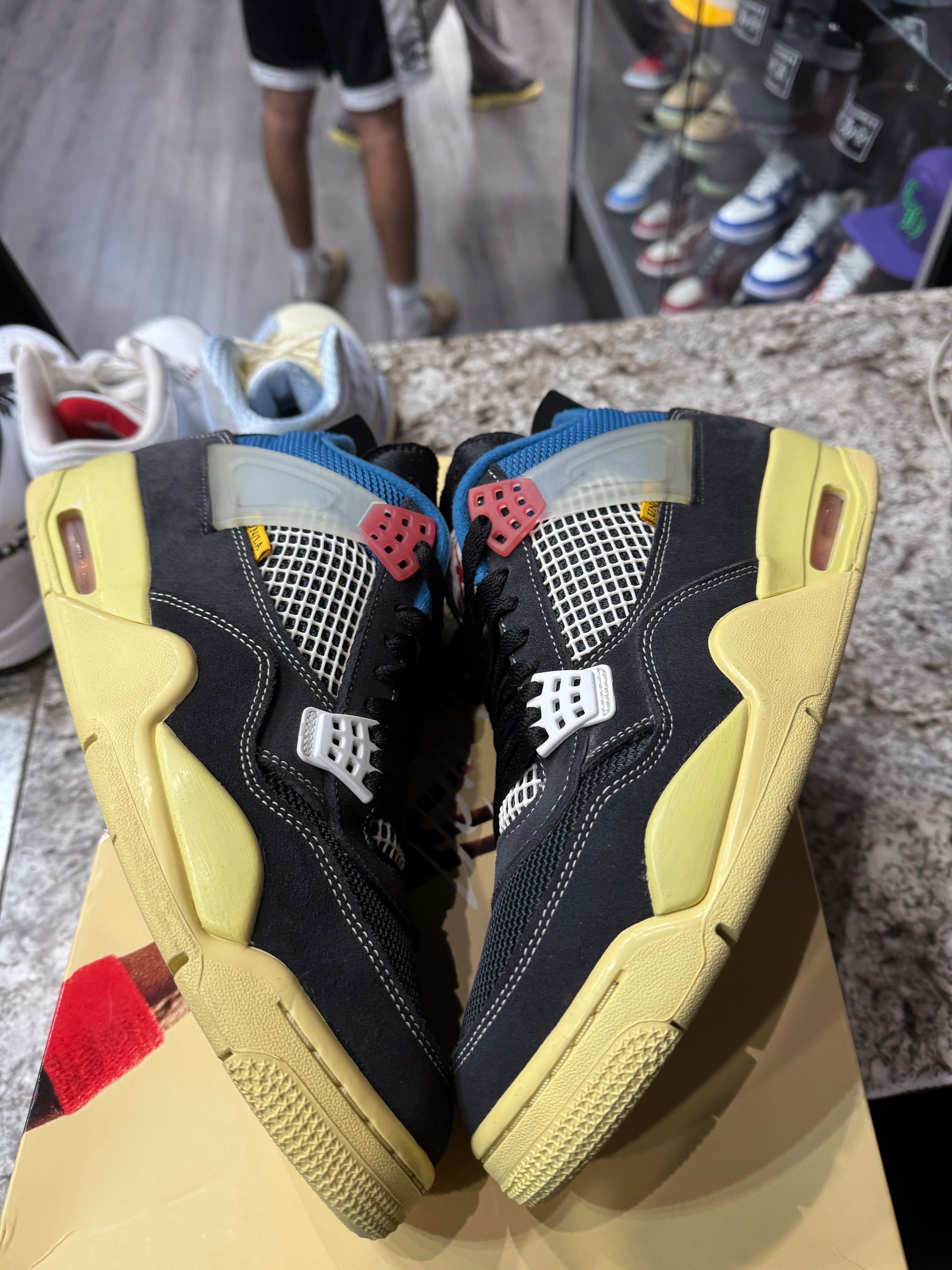 Jordan 4 Retro Union Off Noir