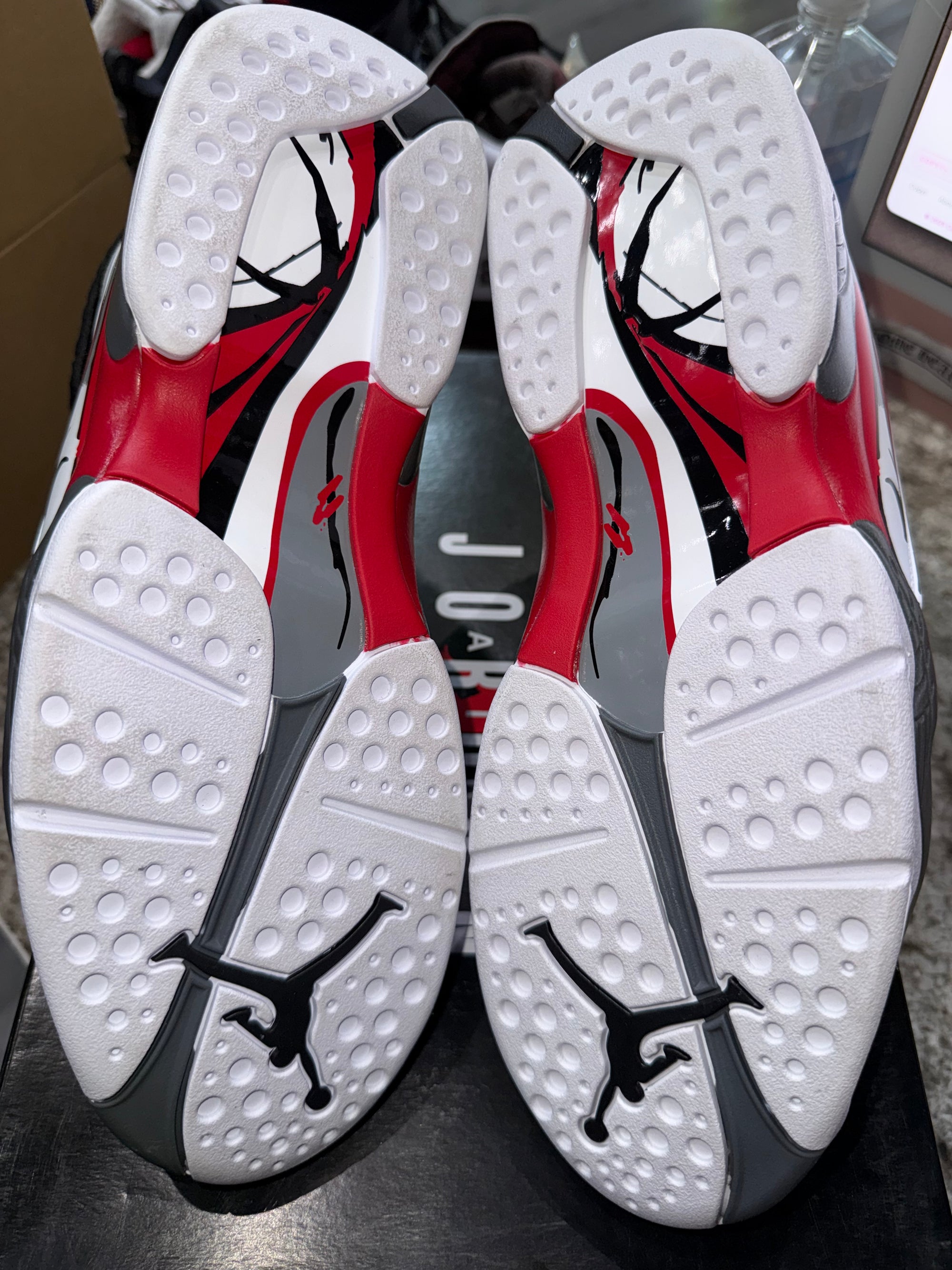Jordan 8 Retro White True Red (2025)