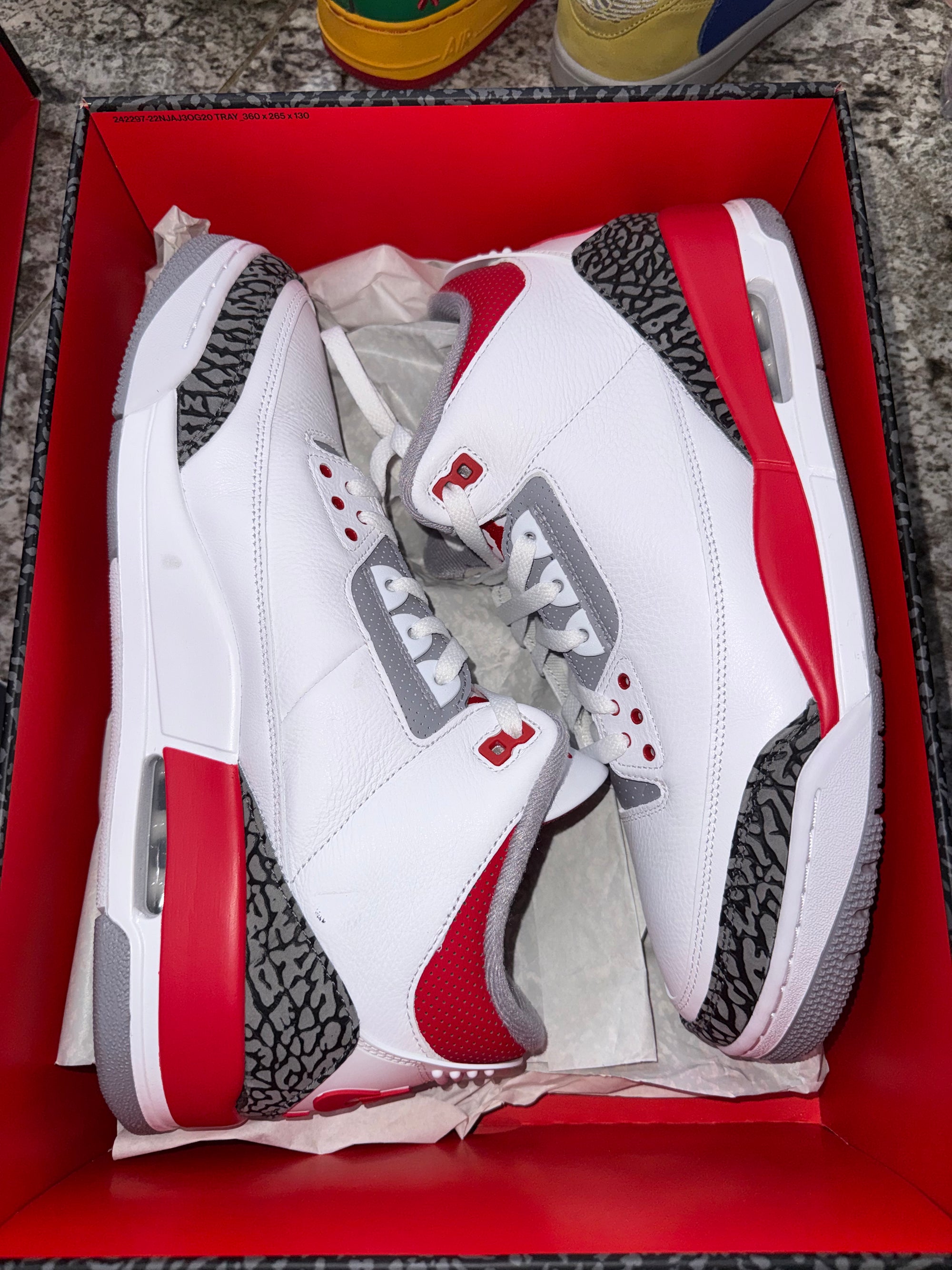 Jordan 3 Retro Fire Red (2022)