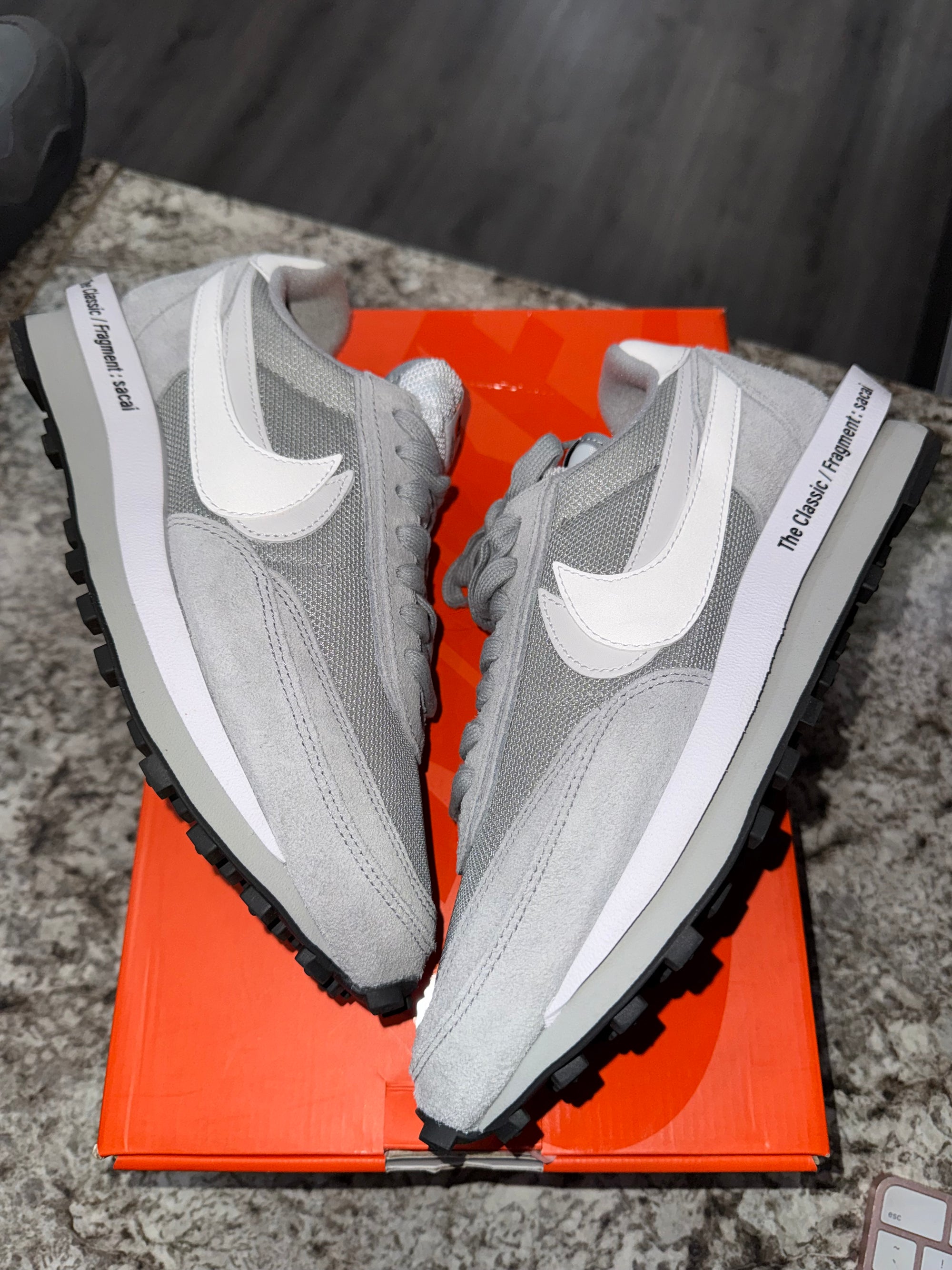 Nike LD Waffle SF sacai Fragment Grey