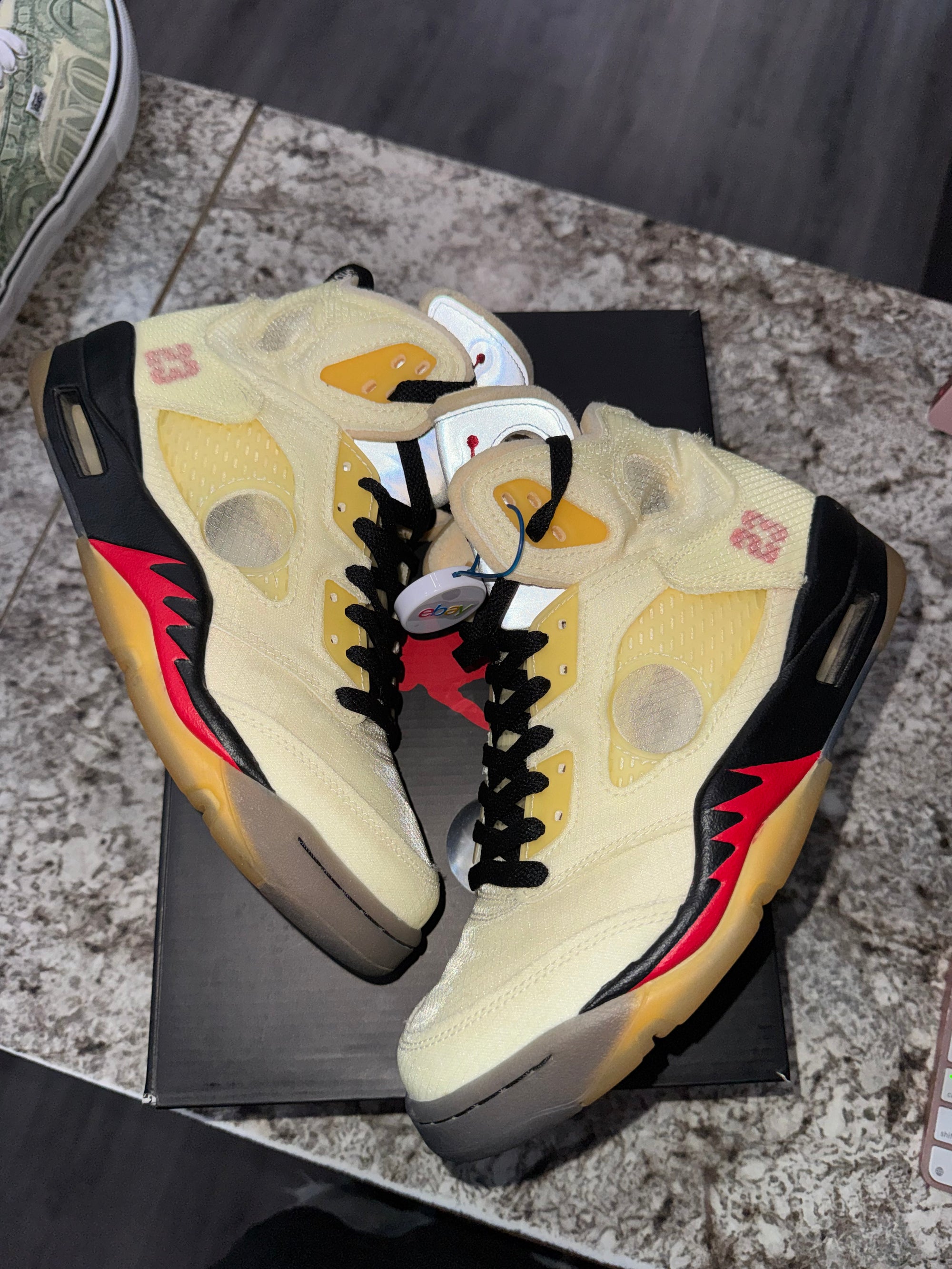 Jordan 5 Retro Off-White Sail
