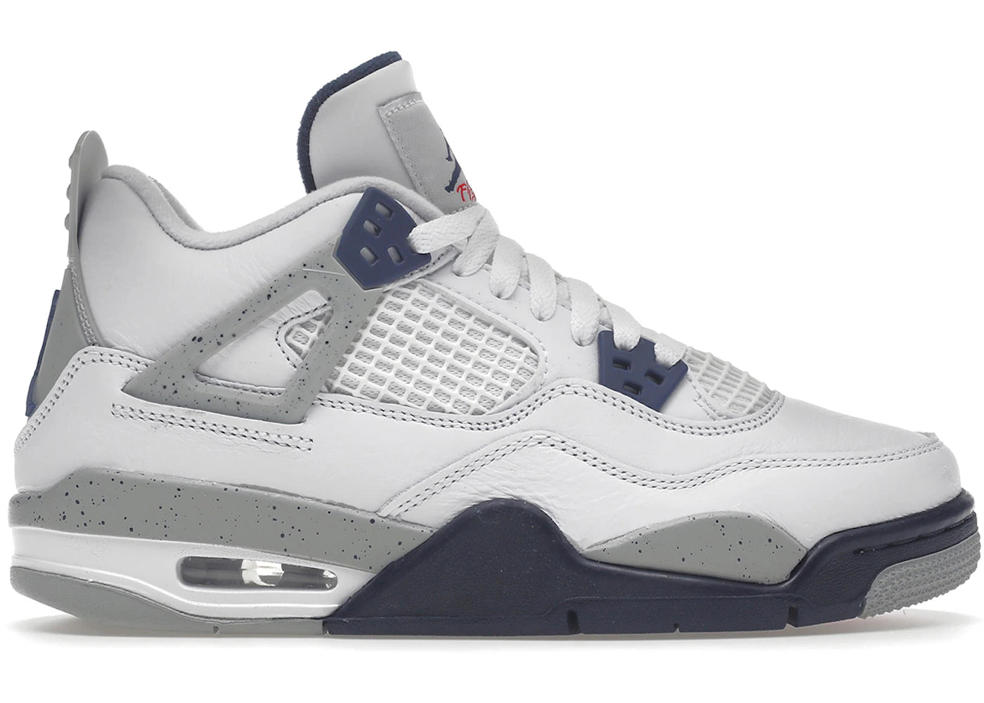 Jordan 4 Retro Midnight Navy (GS) (NO BOX)