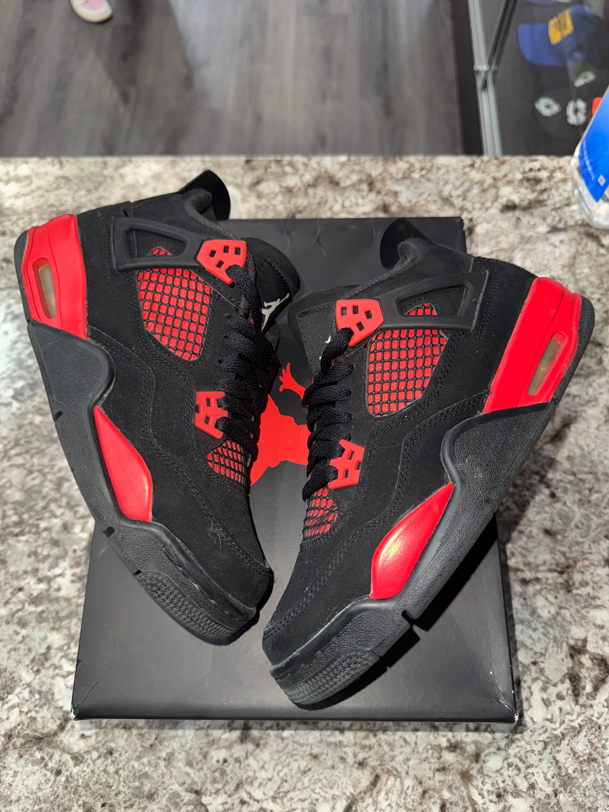 Jordan 4 Retro Red Thunder (GS)