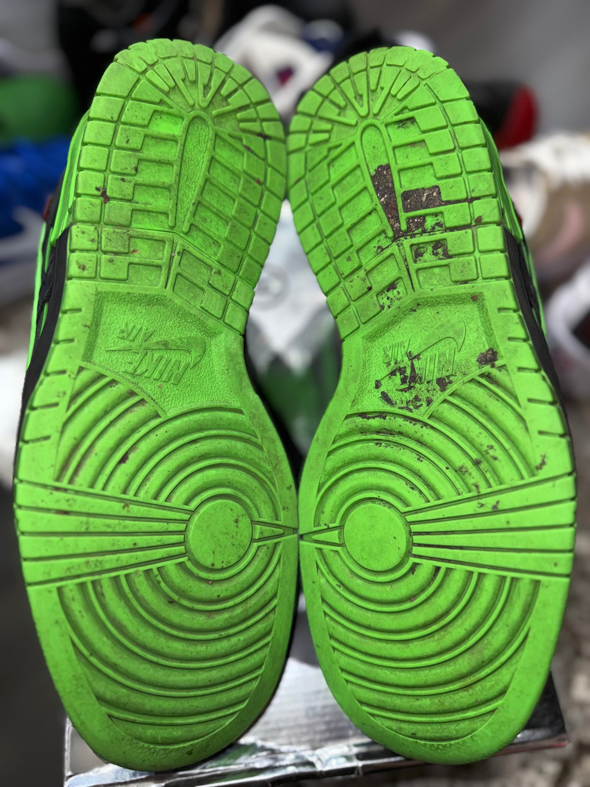 Nike Air Rubber Dunk Off-White Green Strike