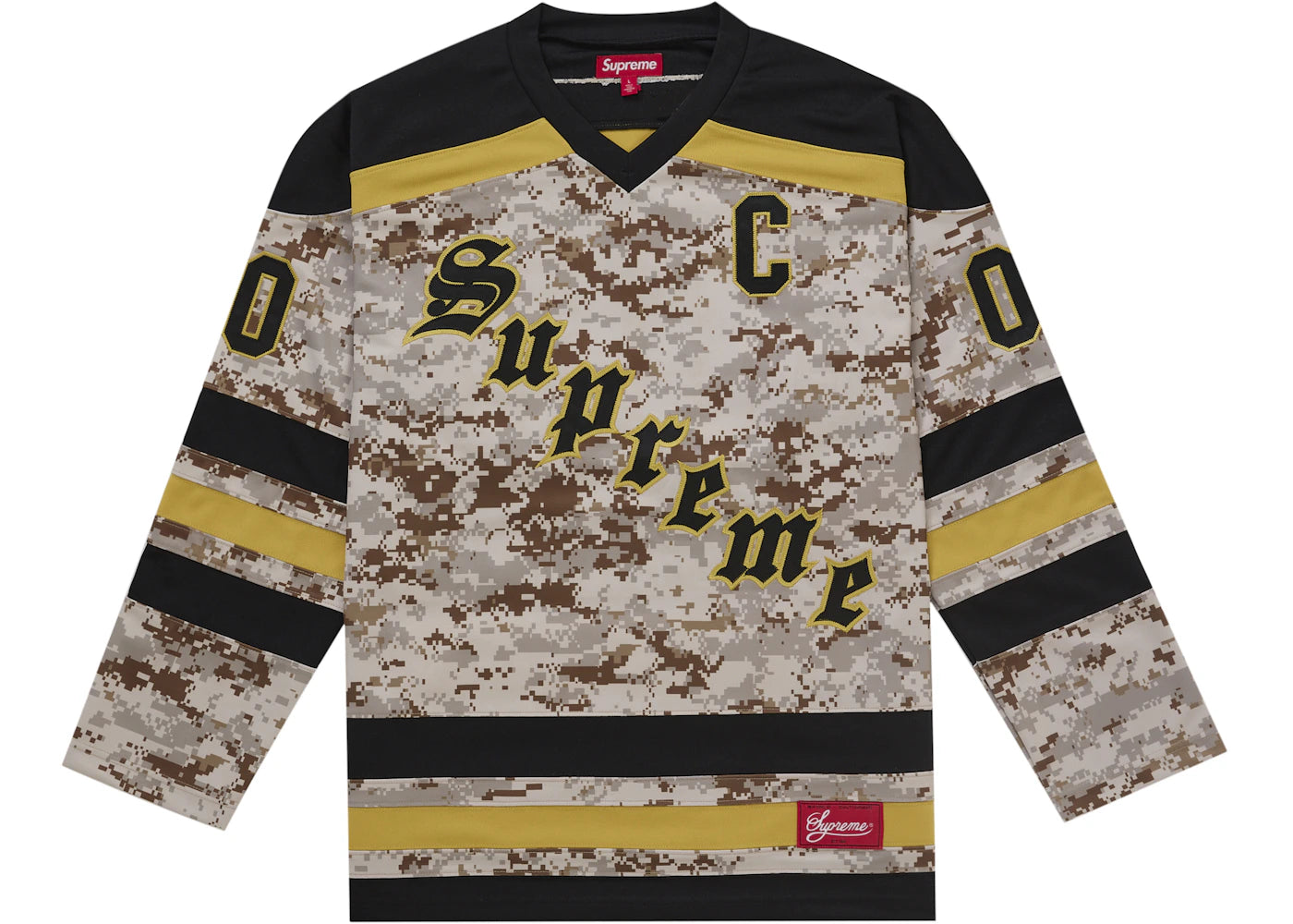Supreme Fire & Ice Hockey Jersey Digital Camo