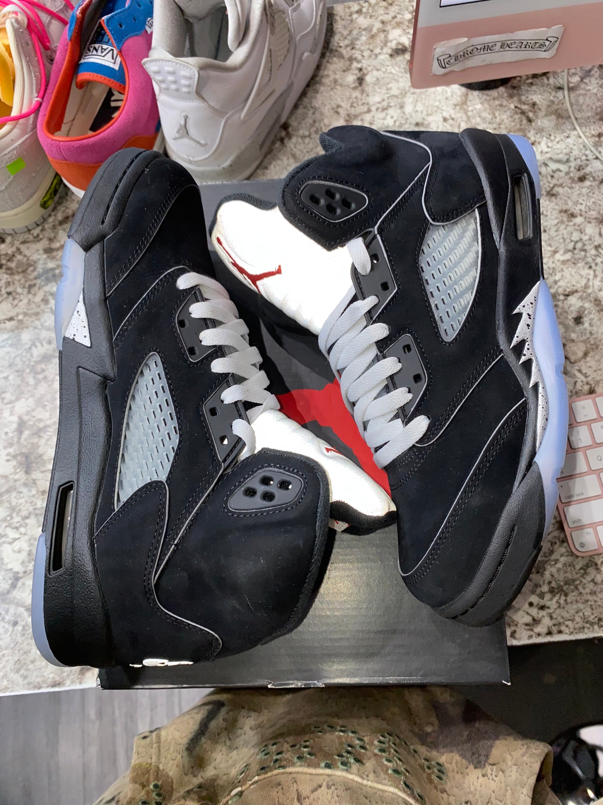 Jordan 5 Retro OG Black Metallic Reimagined (GS)