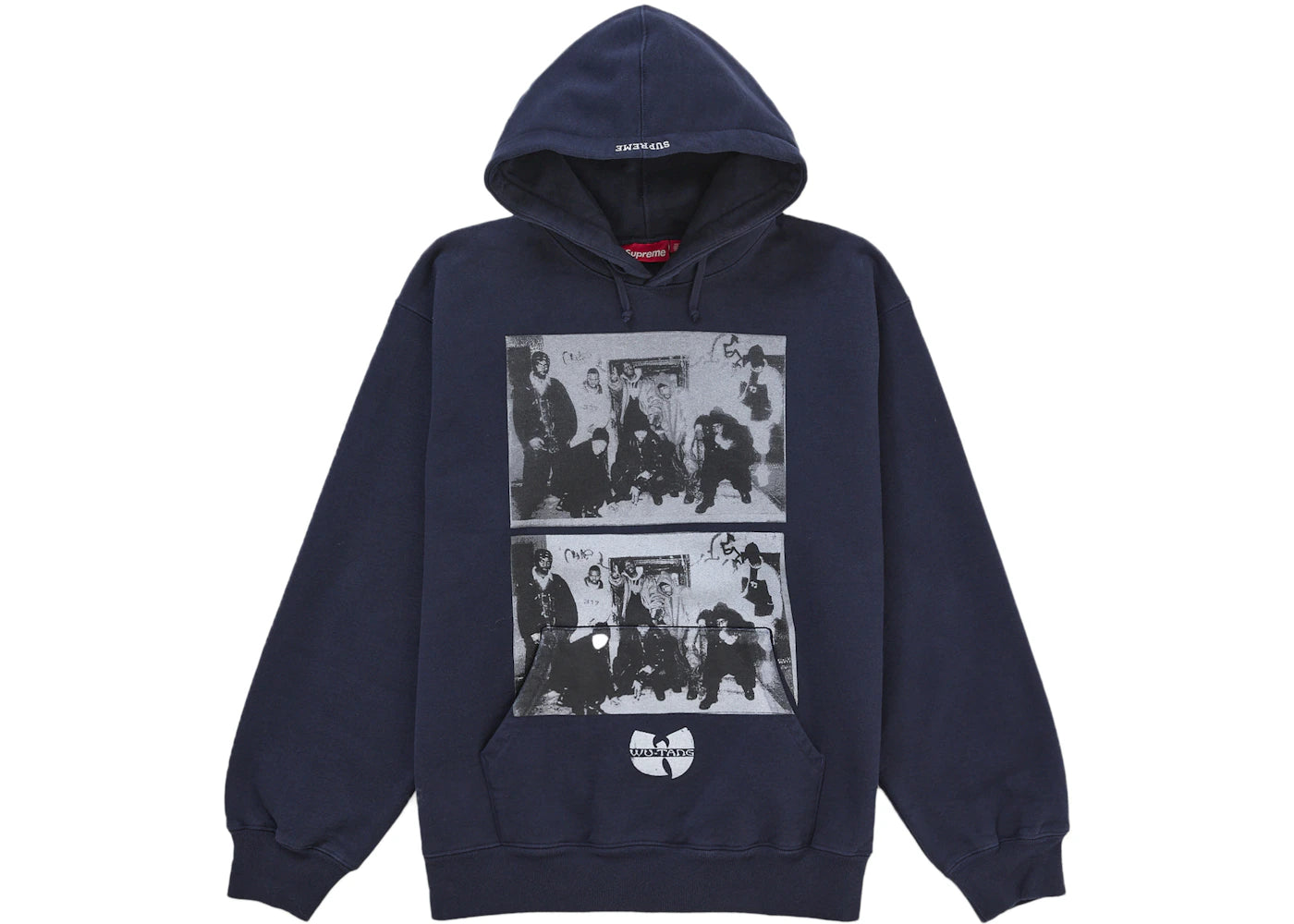 Supreme Wu-Tang Clan Hooded Sweatshirt Navy