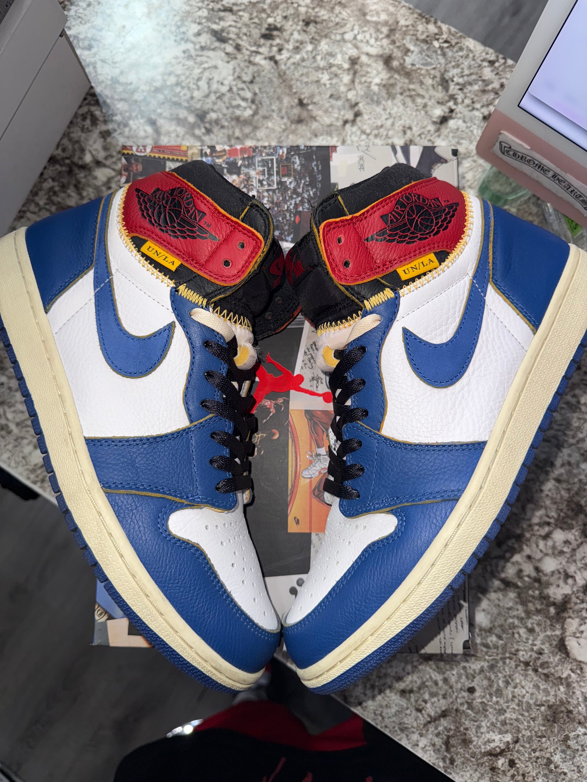 Jordan 1 Retro High Union Los Angeles Storm Blue
