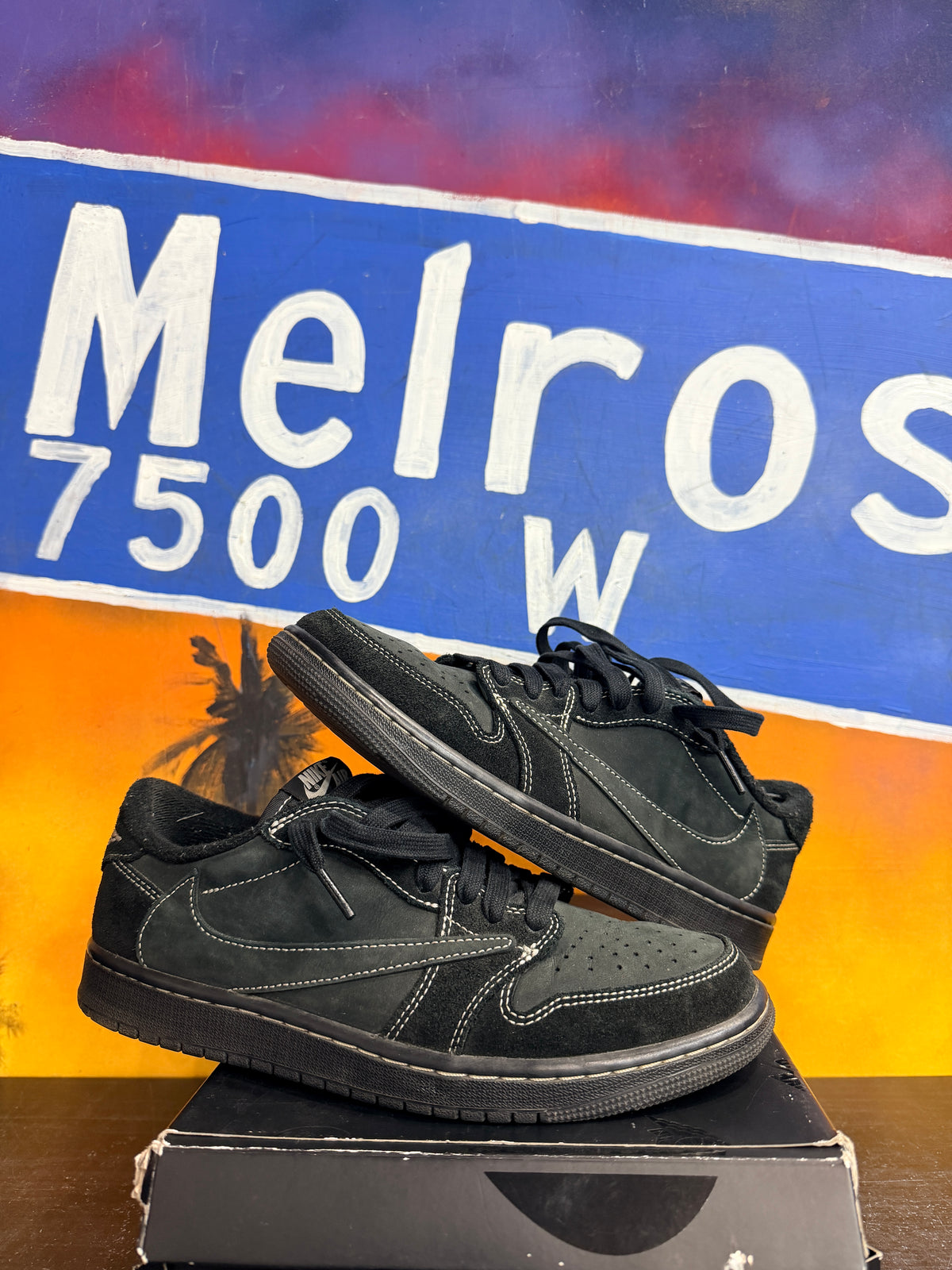 Jordan 1 Retro Low OG SP Travis Scott Black Phantom