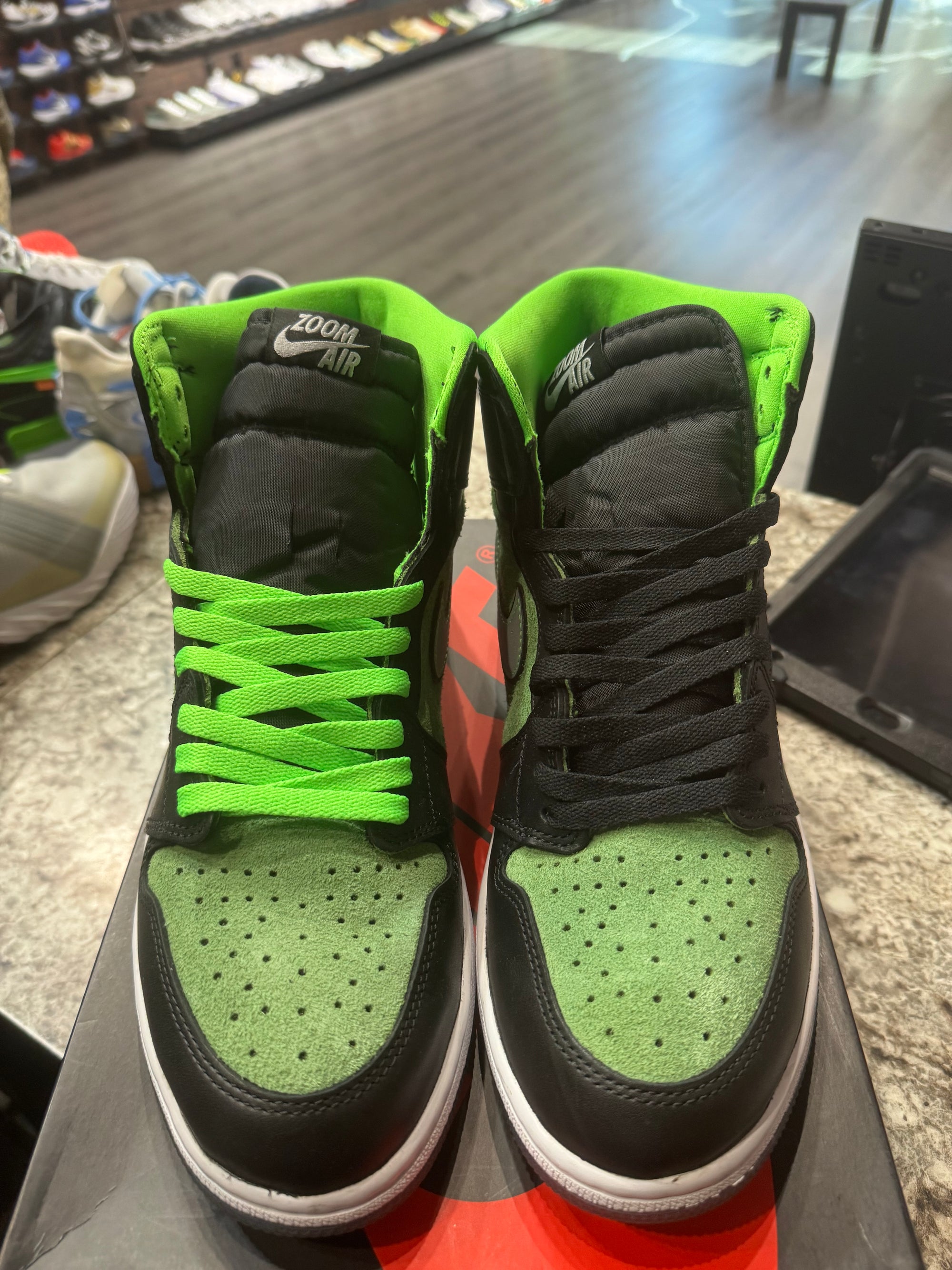 Jordan 1 Retro High Zoom Zen Green